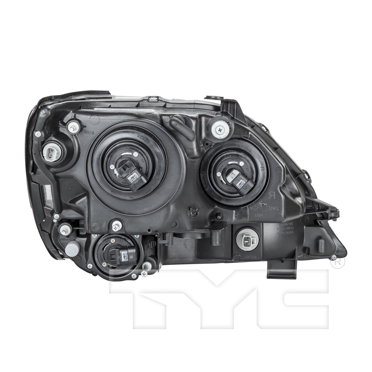 TYC 20580890 Headlight Assembly product image 2 of 6