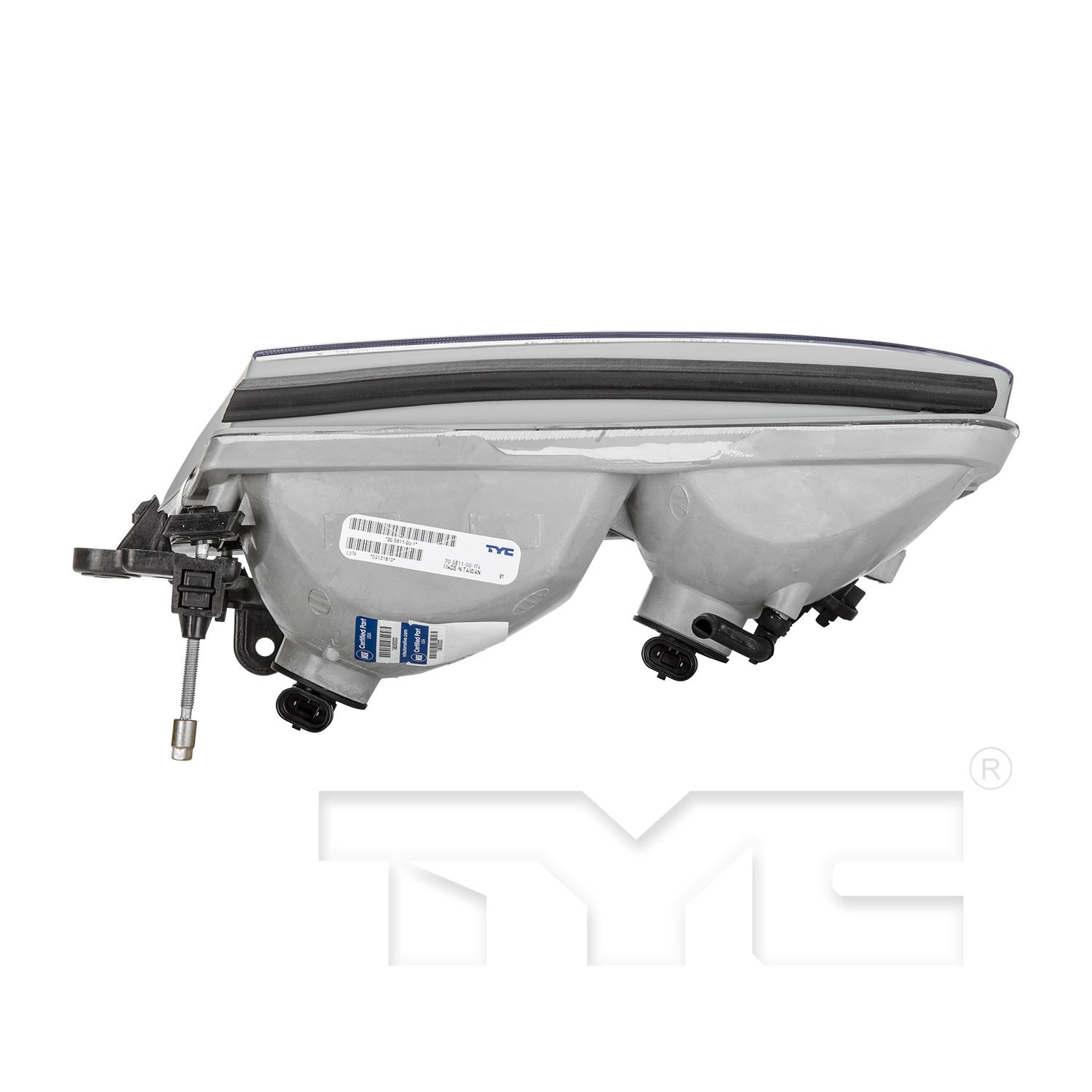 TYC 205811009 Headlight Assembly product image 6 of 6
