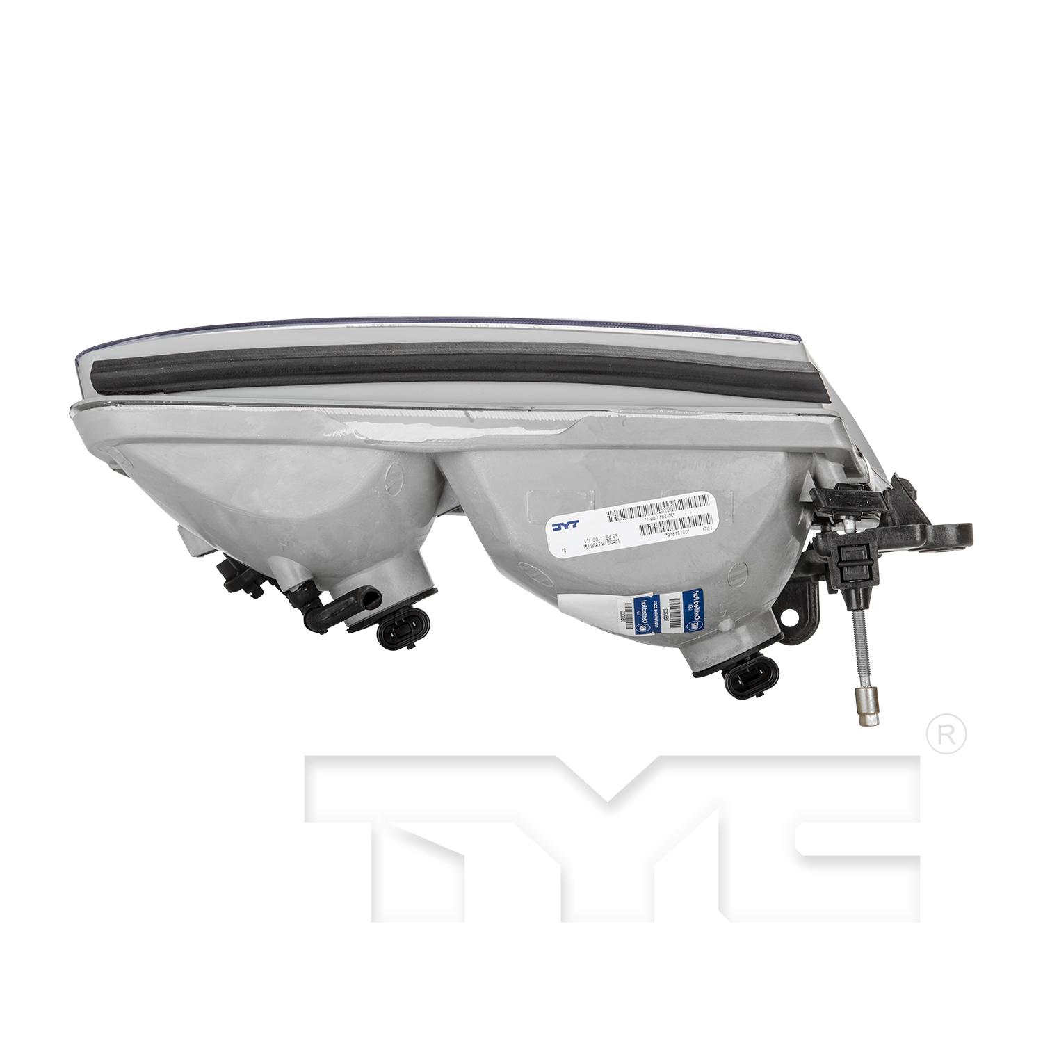 TYC 205812009 Headlight Assembly product image 6 of 6