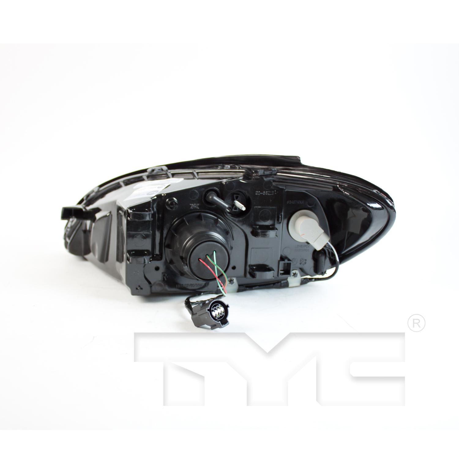 TYC 20582190 Headlight Assembly product image 2 of 6