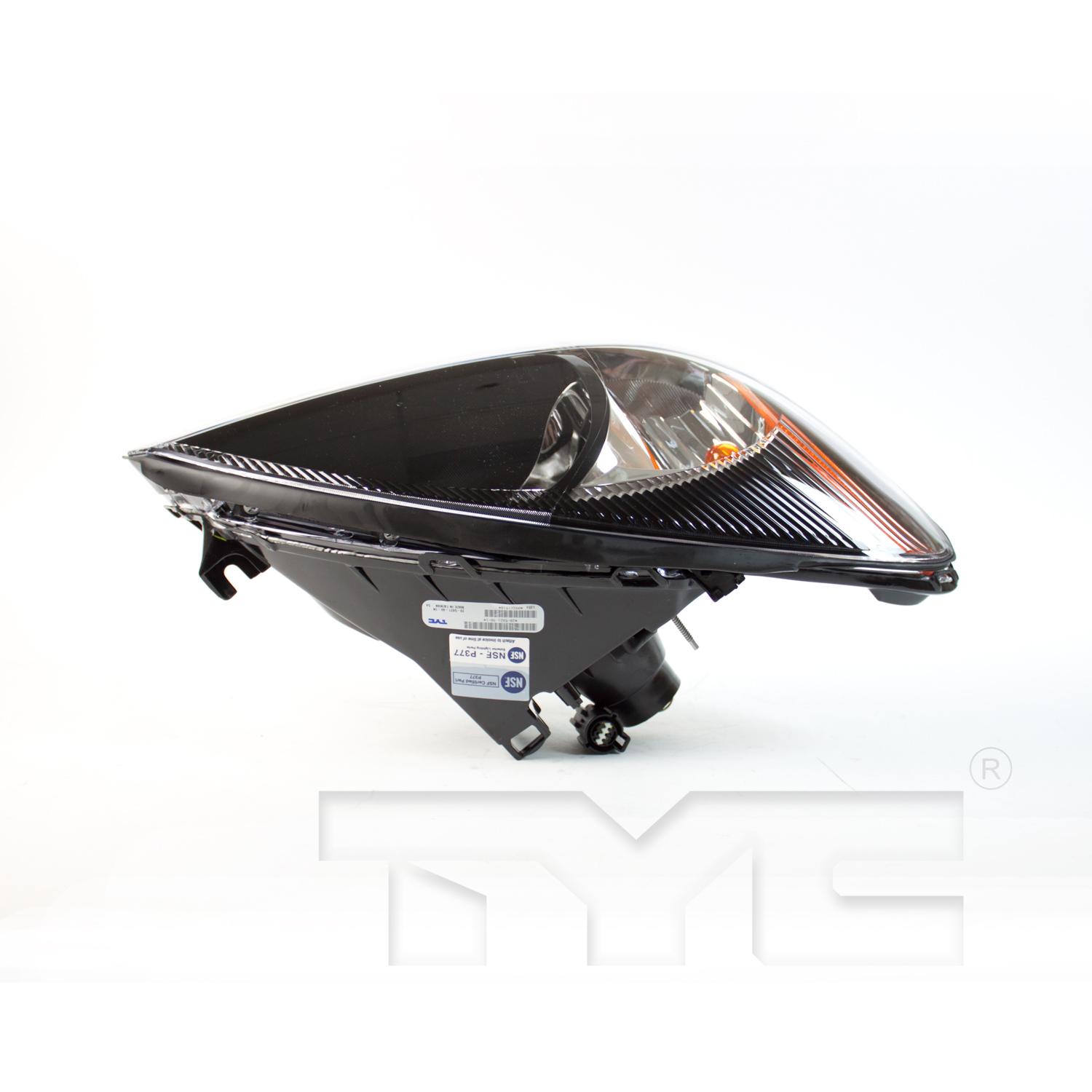 TYC 20582190 Headlight Assembly product image 5 of 6