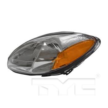 TYC 205822009 Headlight Assembly product image 3 of 6