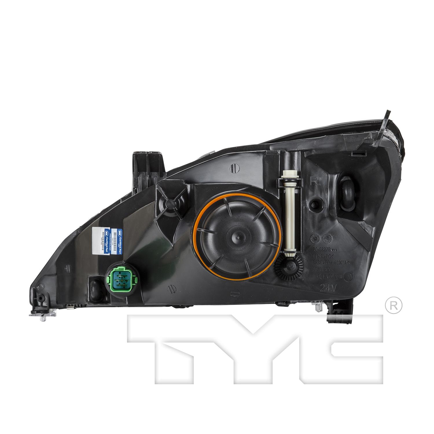 TYC 20582700 Headlight Assembly product image 2 of 6