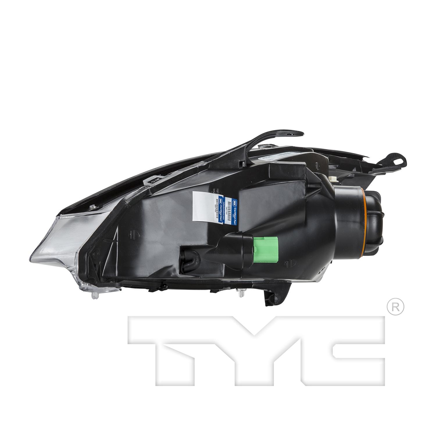 TYC 20582700 Headlight Assembly product image 4 of 6