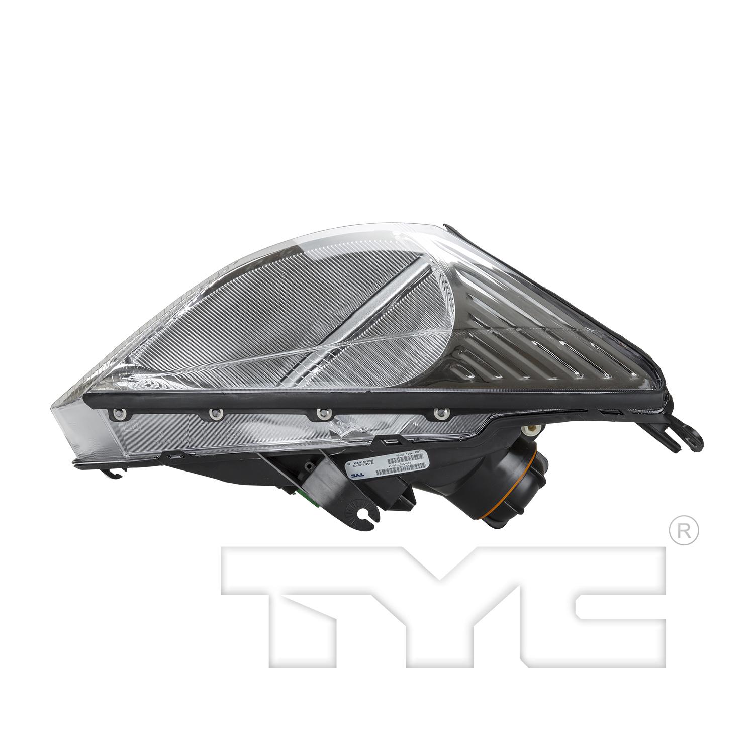 TYC 20582700 Headlight Assembly product image 5 of 6