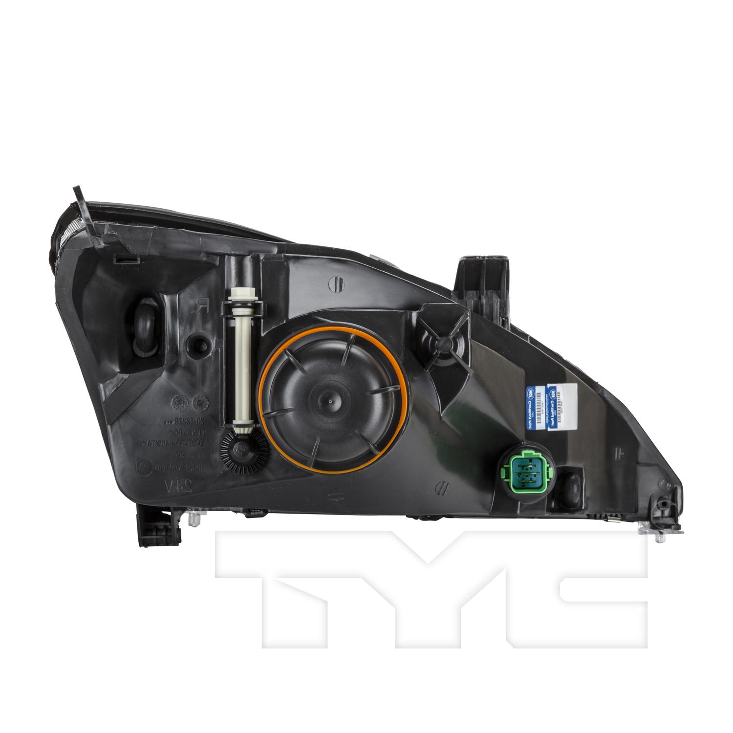 TYC 20582800 - Headlight Assembly TYC 20582800 Headlight Assembly product image 2 of 6