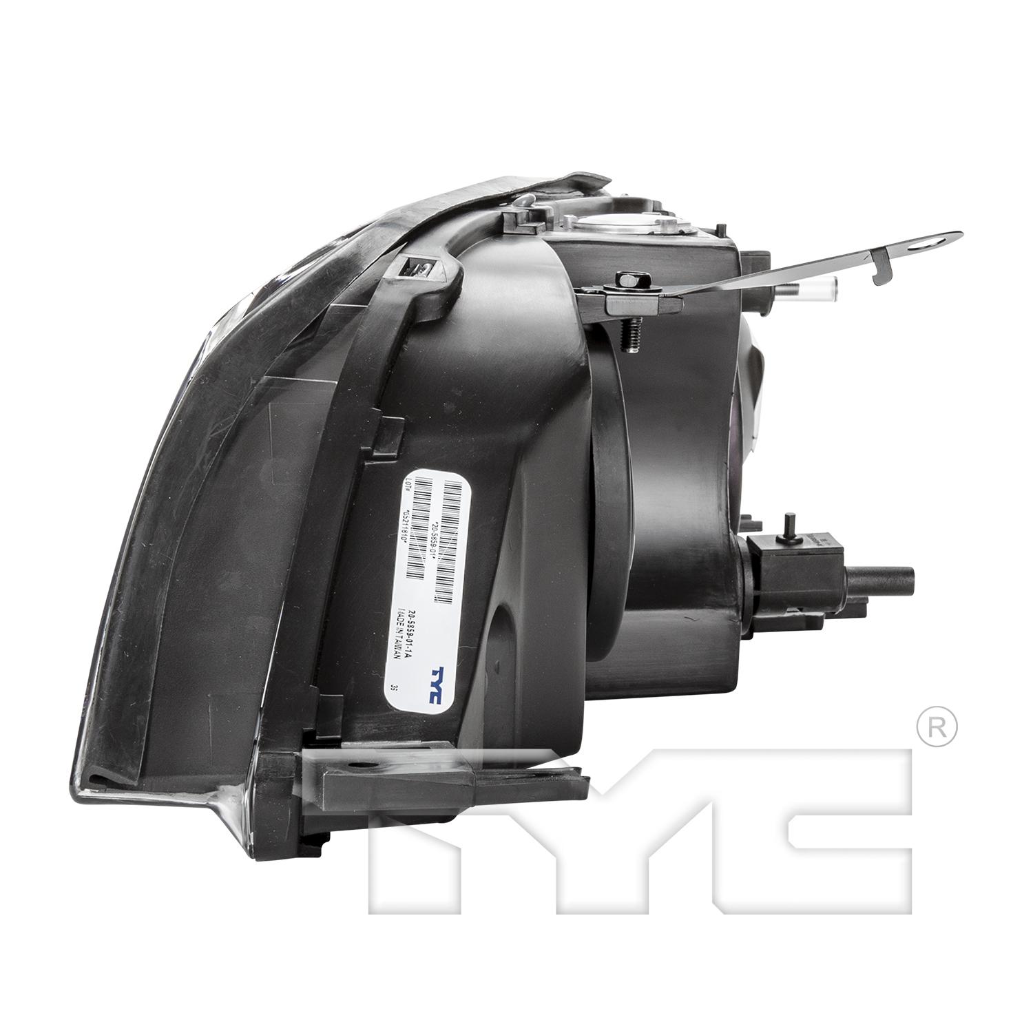TYC 20585901 Headlight Assembly product image 4 of 6
