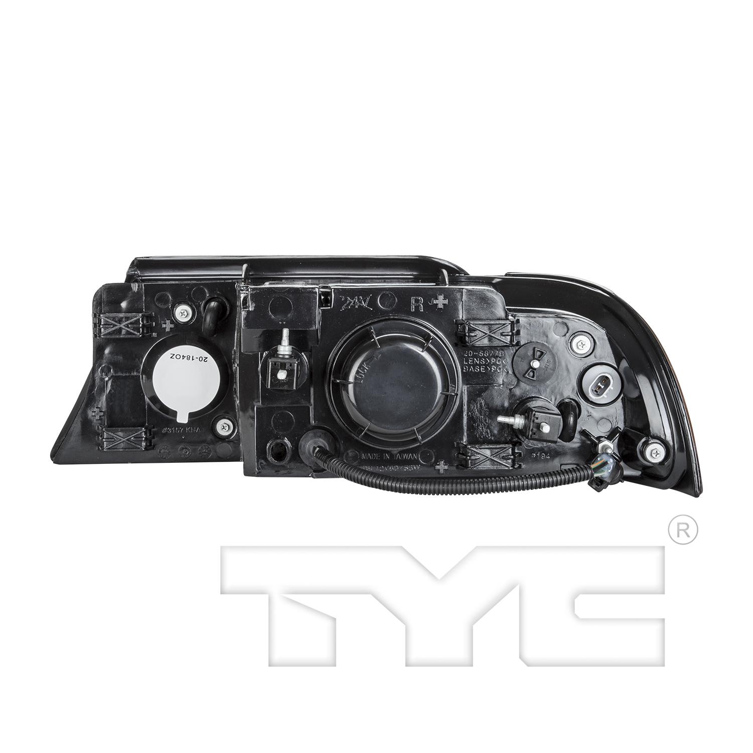 TYC 20587700 Headlight Assembly product image 2 of 6