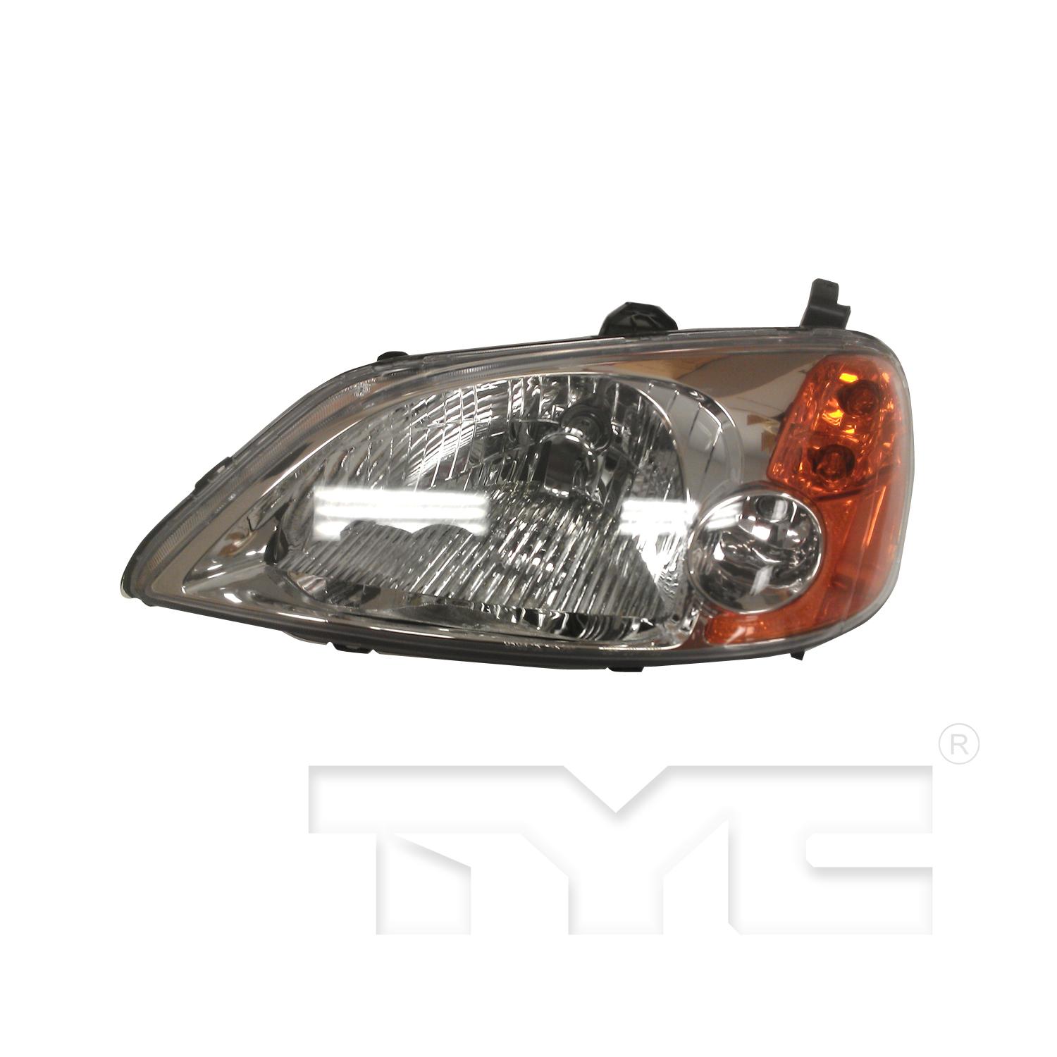 TYC 20595000 Headlight Assembly product image 1 of 6