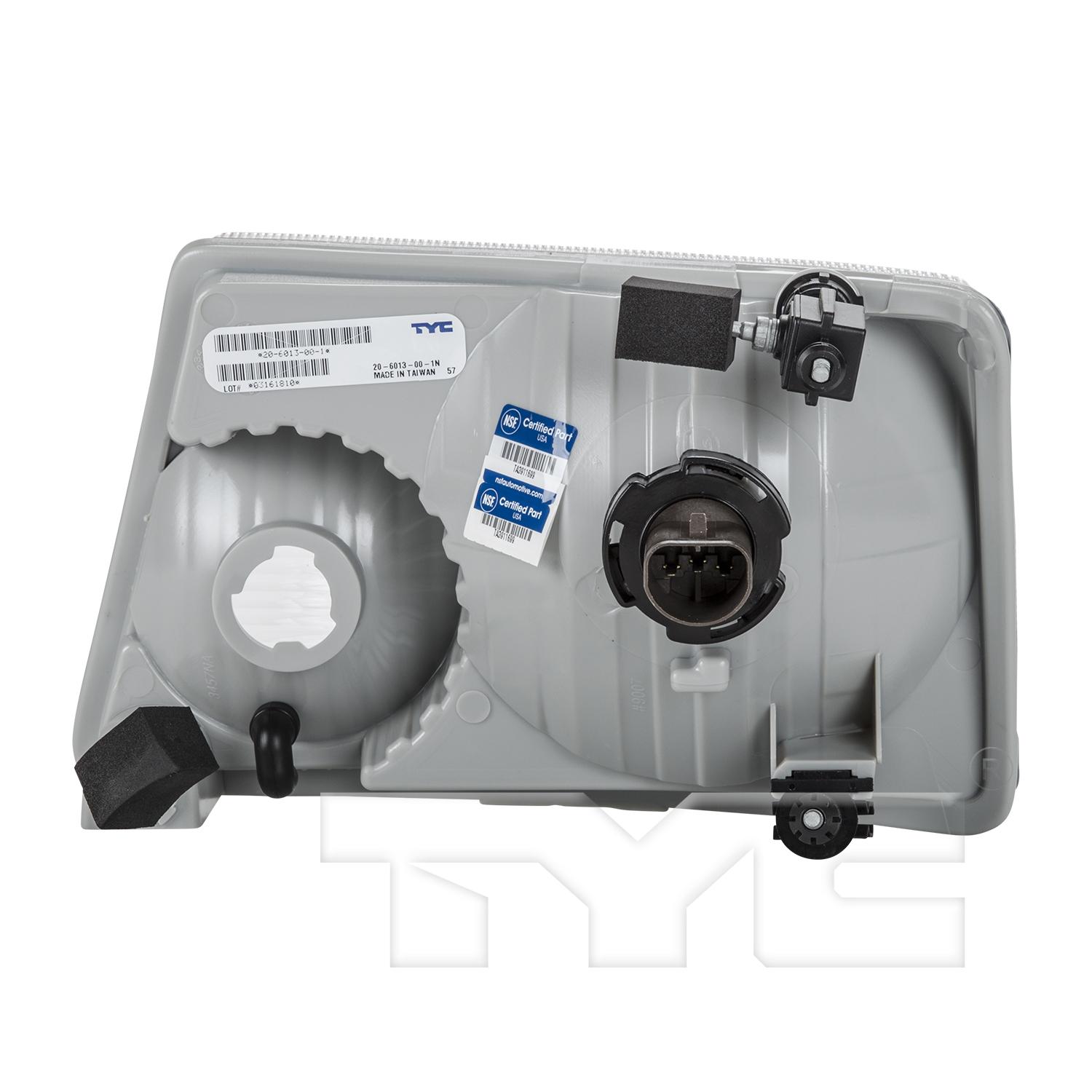 TYC 20601300 - Headlight Assembly TYC 20601300 Headlight Assembly product image 5 of 12