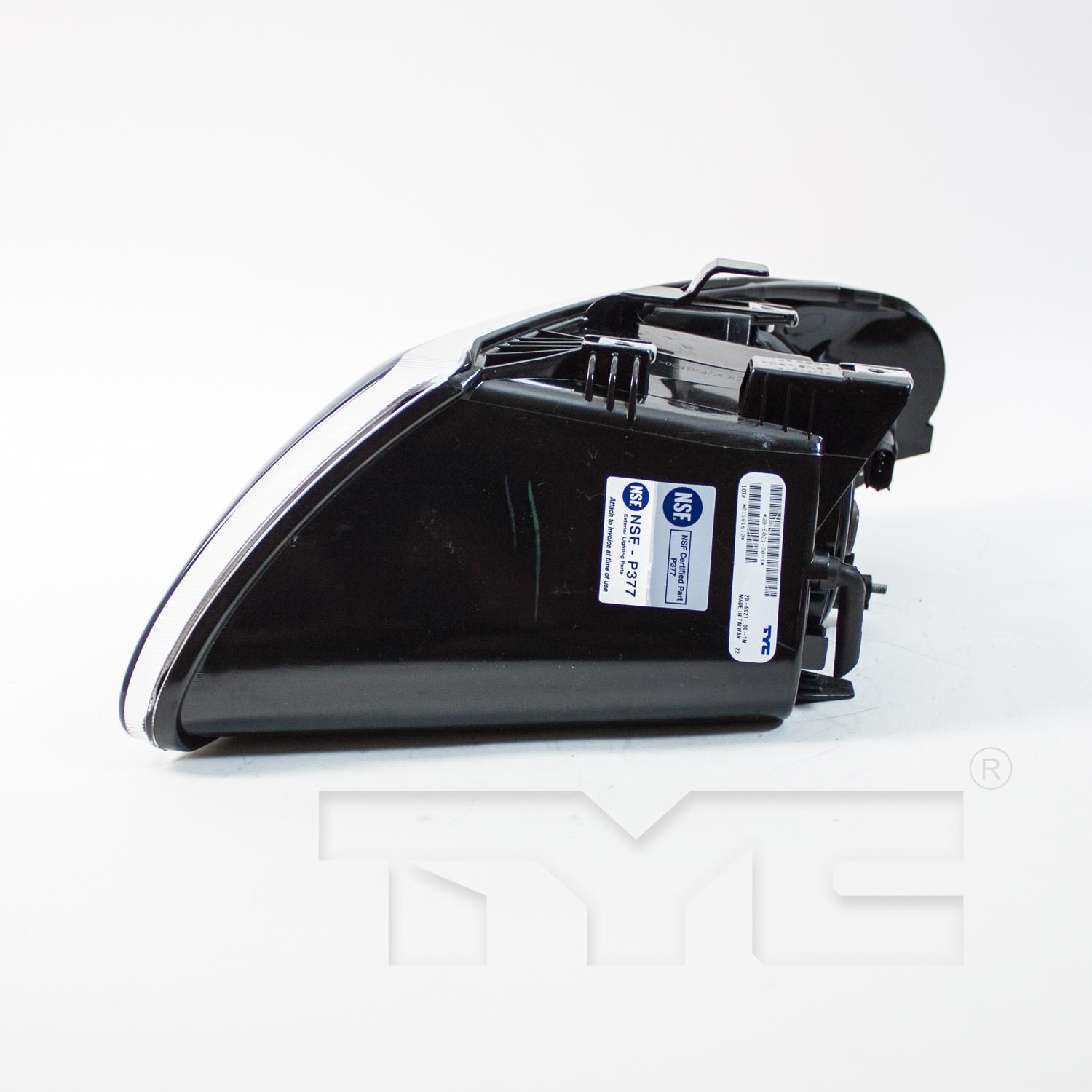 TYC 20602100 Headlight Assembly product image 3 of 6