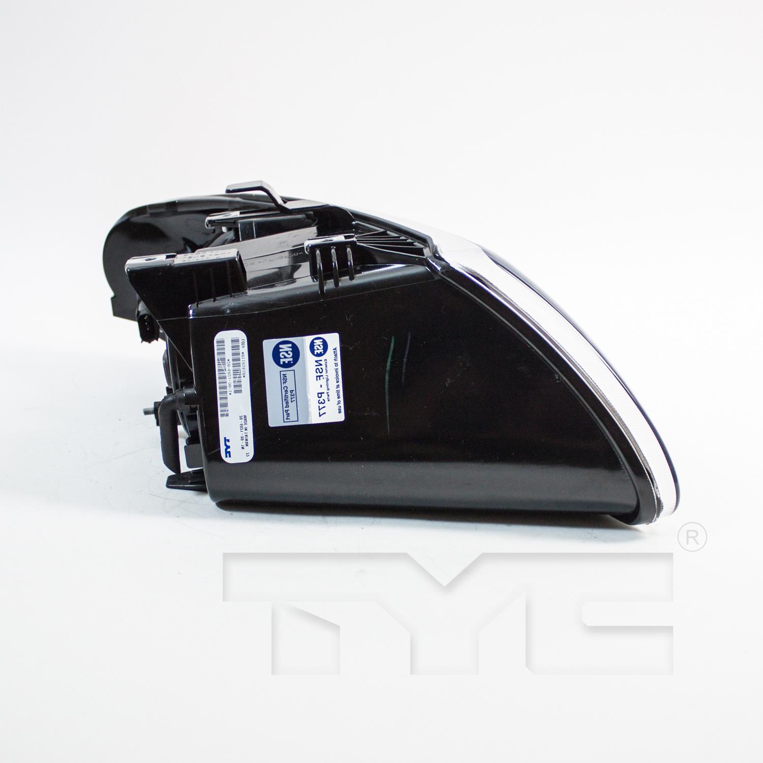 TYC 206022009 Headlight Assembly product image 3 of 6