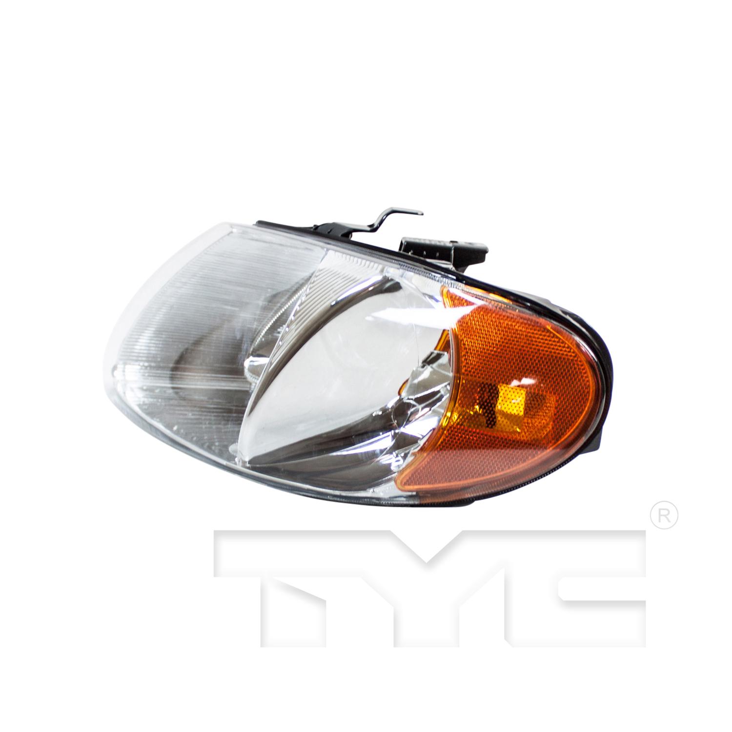TYC 206022009 Headlight Assembly product image 4 of 6