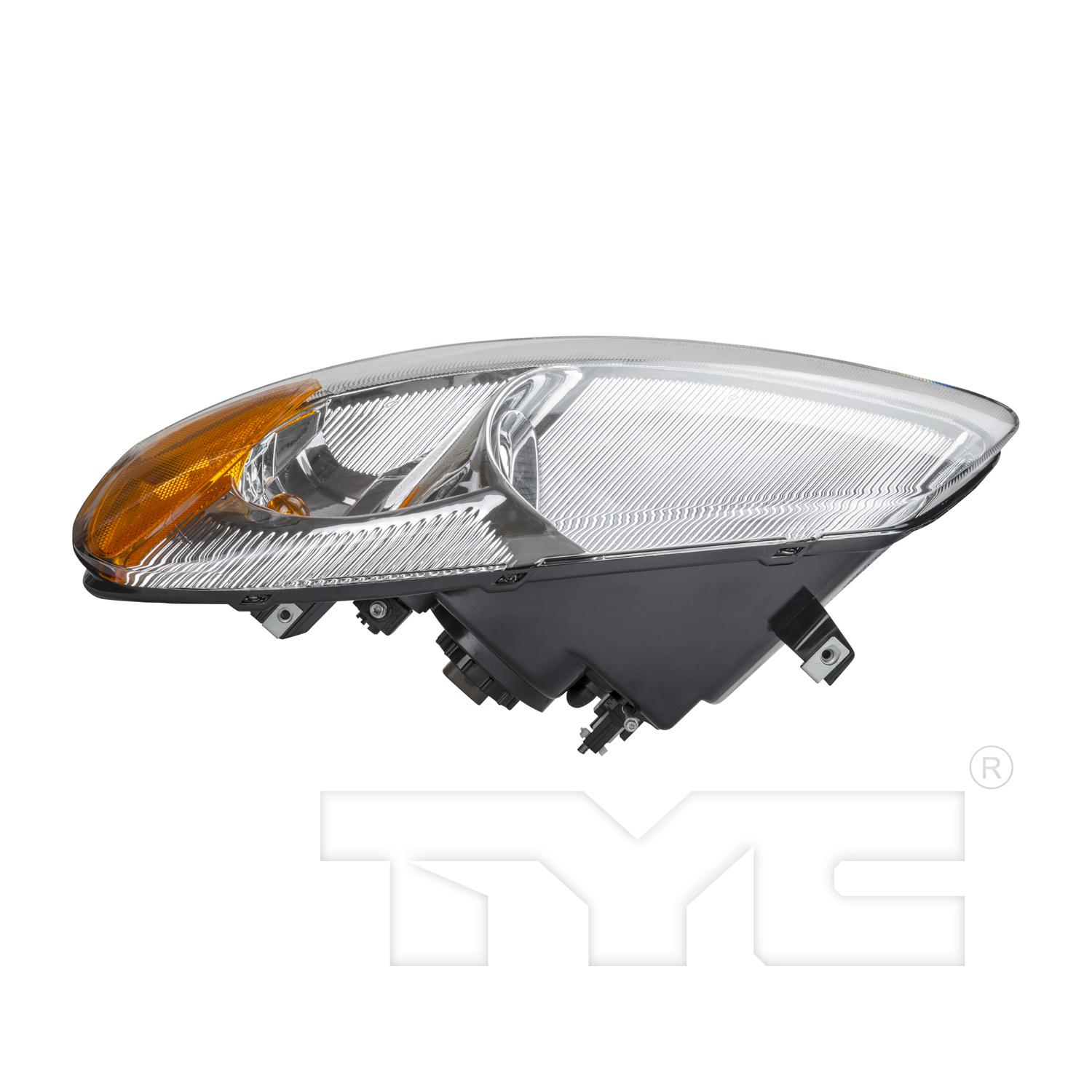 TYC 206042009 Headlight Assembly product image 5 of 6
