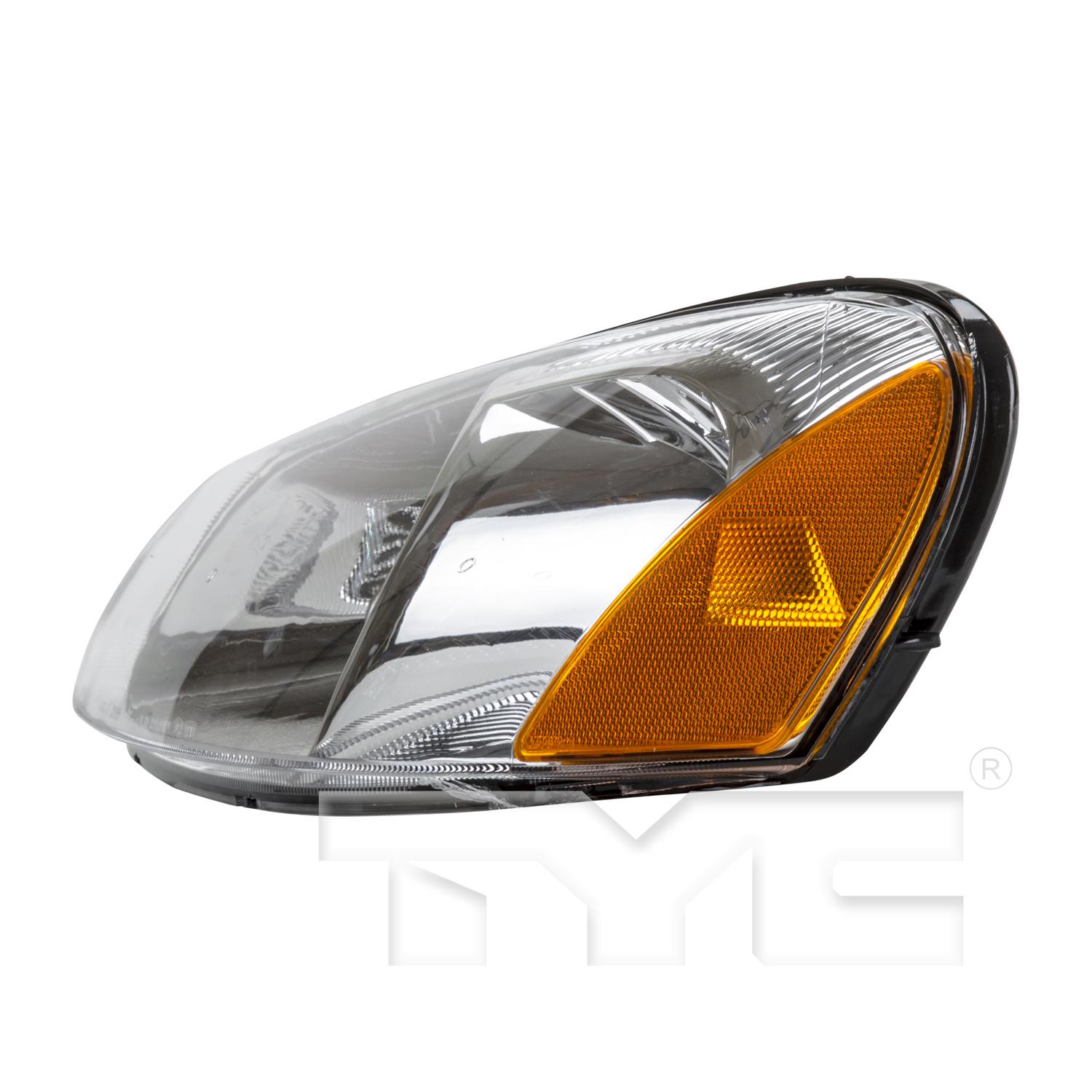 TYC 20604290 Headlight Assembly product image 3 of 6