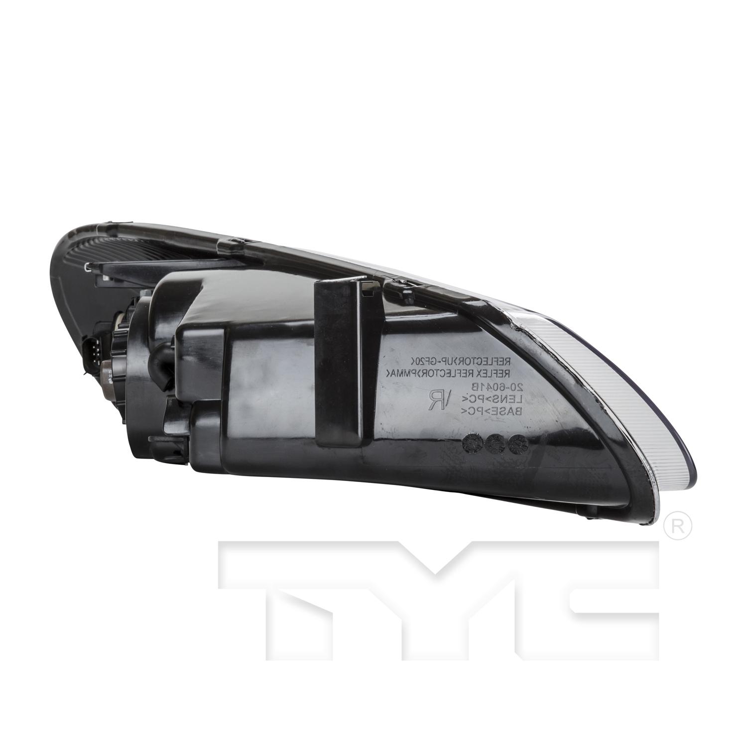 TYC 20604290 Headlight Assembly product image 4 of 6