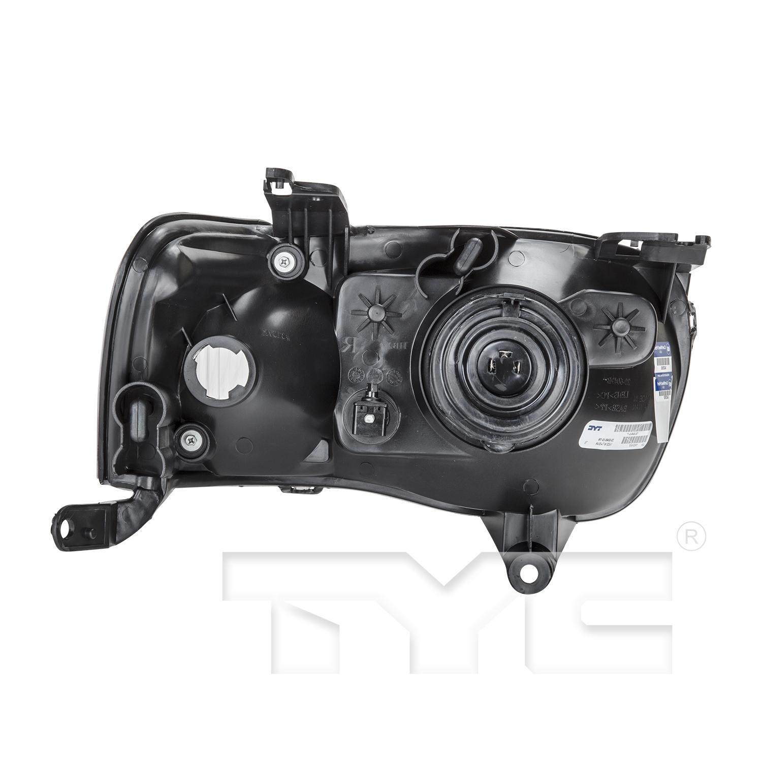 TYC 20605000 - Headlight Assembly TYC 20605000 Headlight Assembly product image 2 of 6