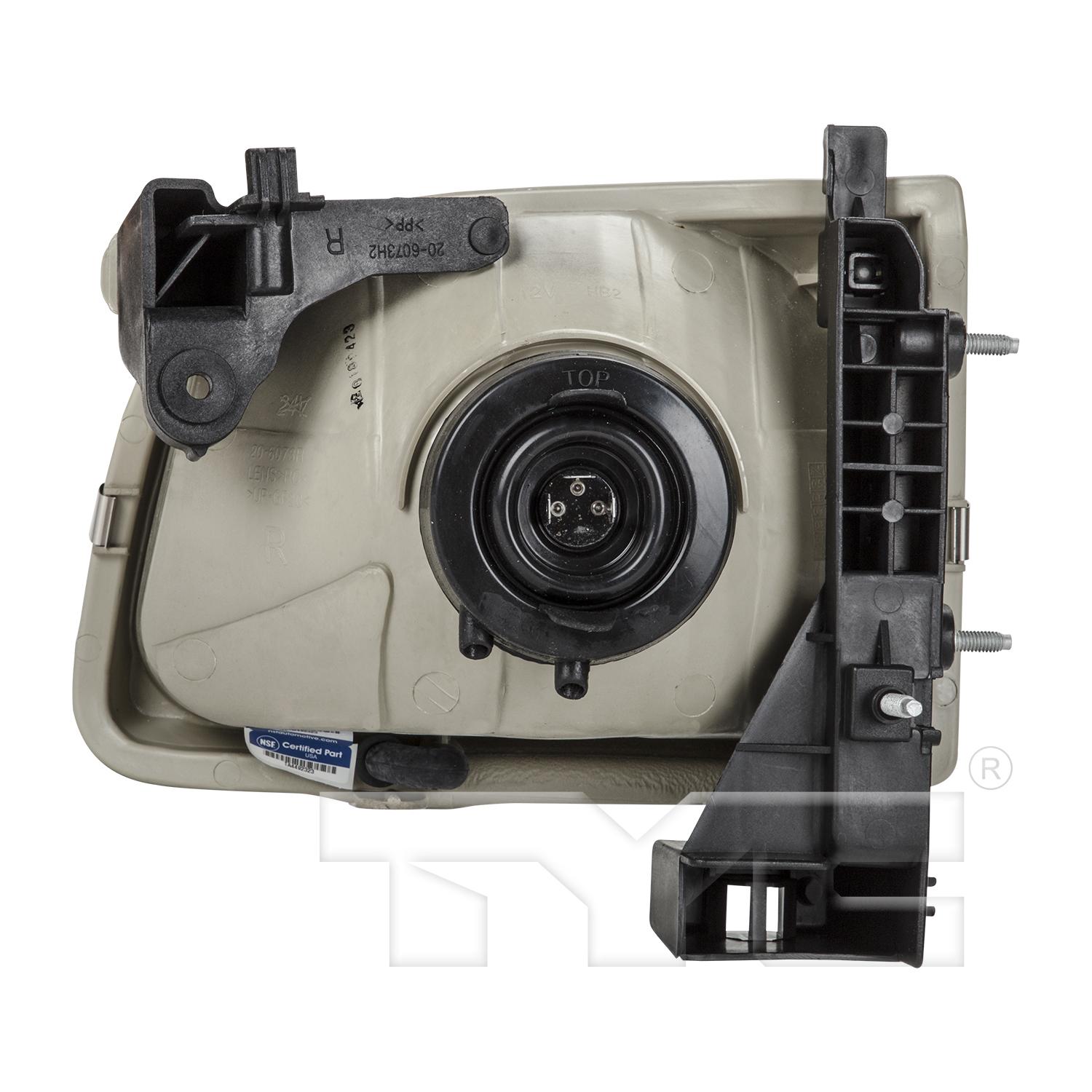 TYC 206073009 Headlight Assembly product image 2 of 6