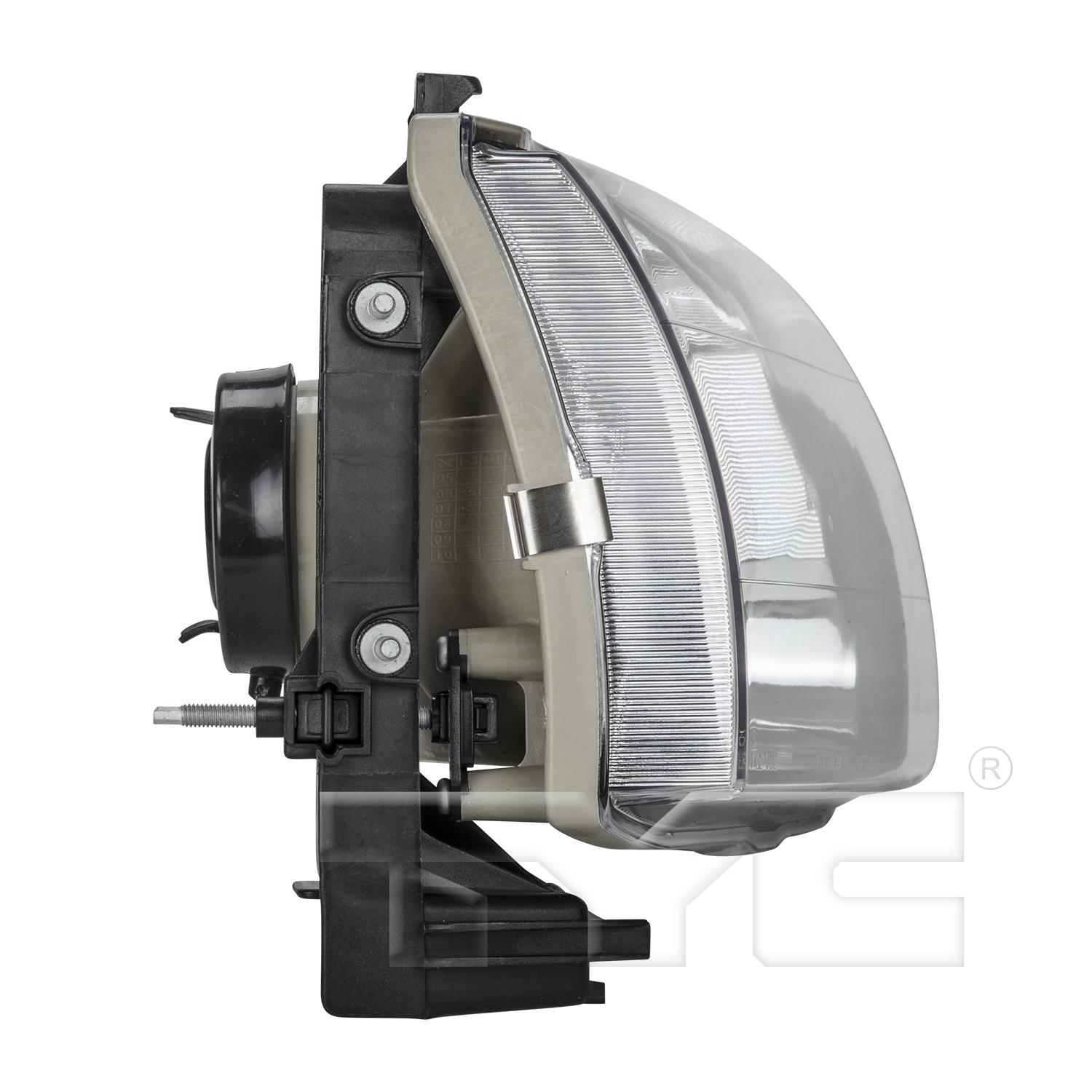 TYC 206073009 Headlight Assembly product image 3 of 6