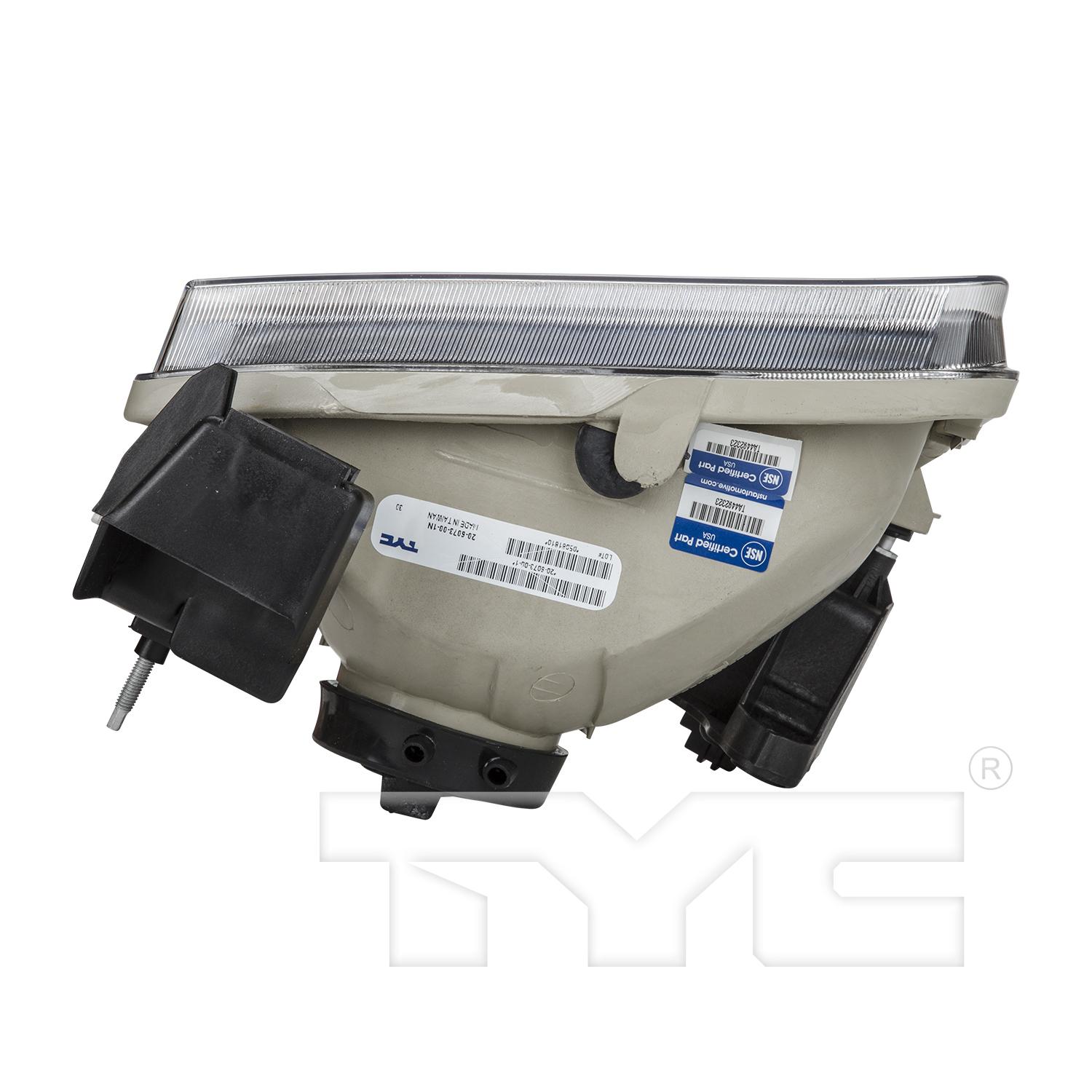 TYC 206073009 Headlight Assembly product image 6 of 6