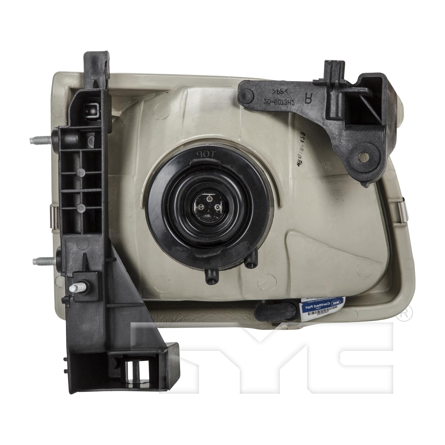 TYC 206074009 Headlight Assembly product image 2 of 6