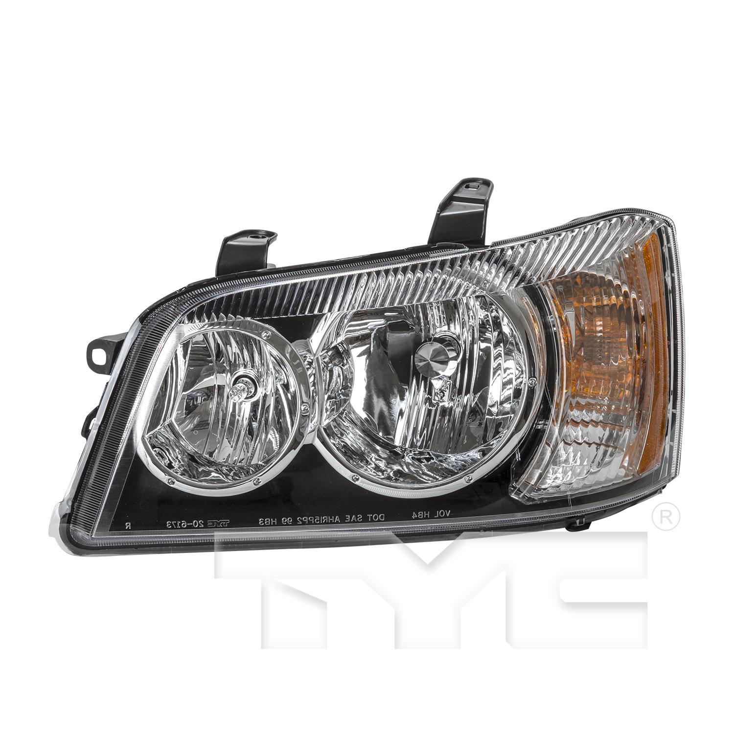 TYC 20617400 Headlight Assembly product image 1 of 6