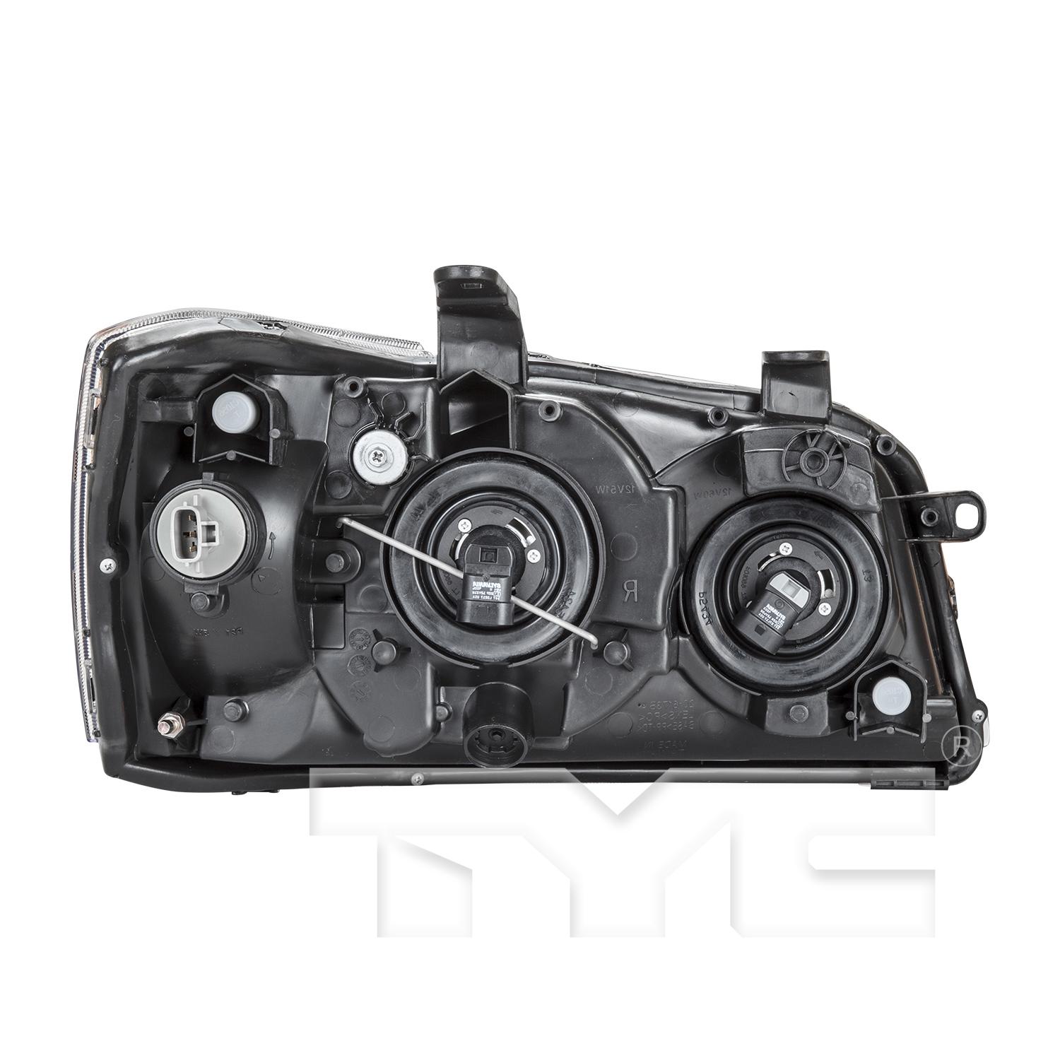 TYC 20617400 Headlight Assembly product image 2 of 6