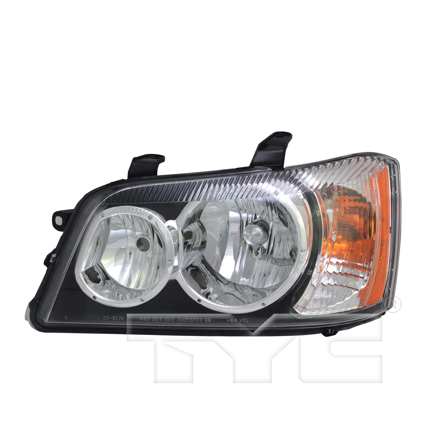 TYC 206174019 Headlight Assembly product image 1 of 2