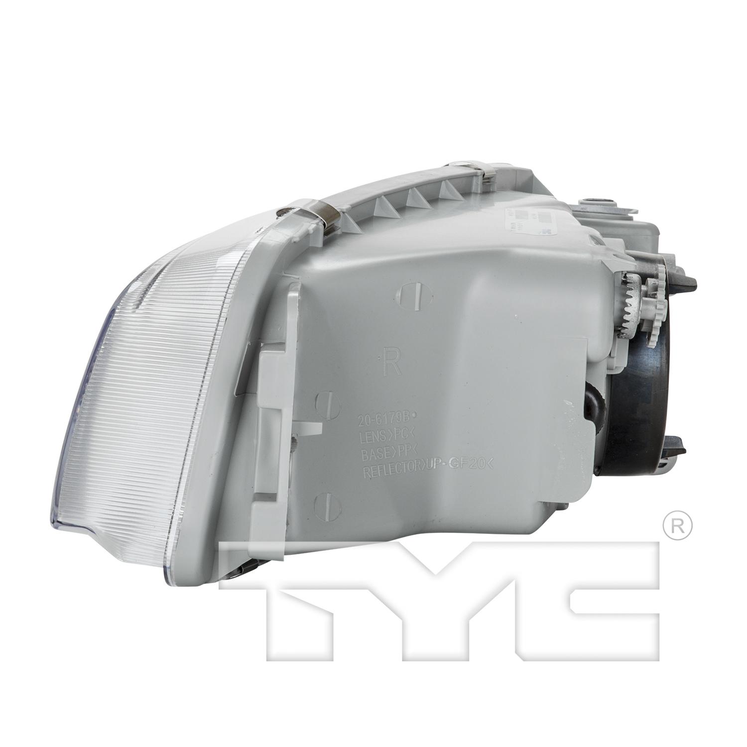 TYC 20617900 Headlight Assembly product image 4 of 6