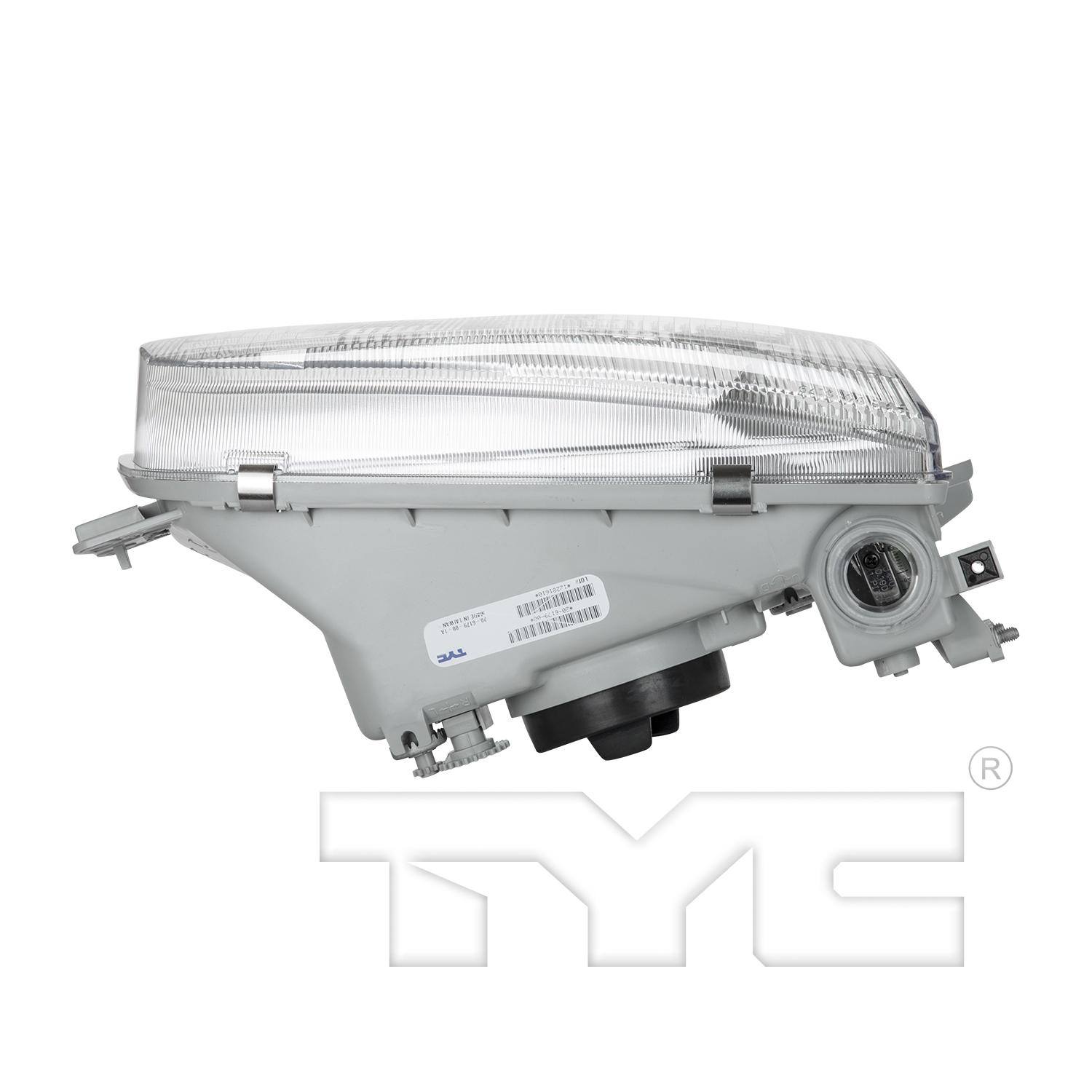 TYC 20617900 Headlight Assembly product image 5 of 6