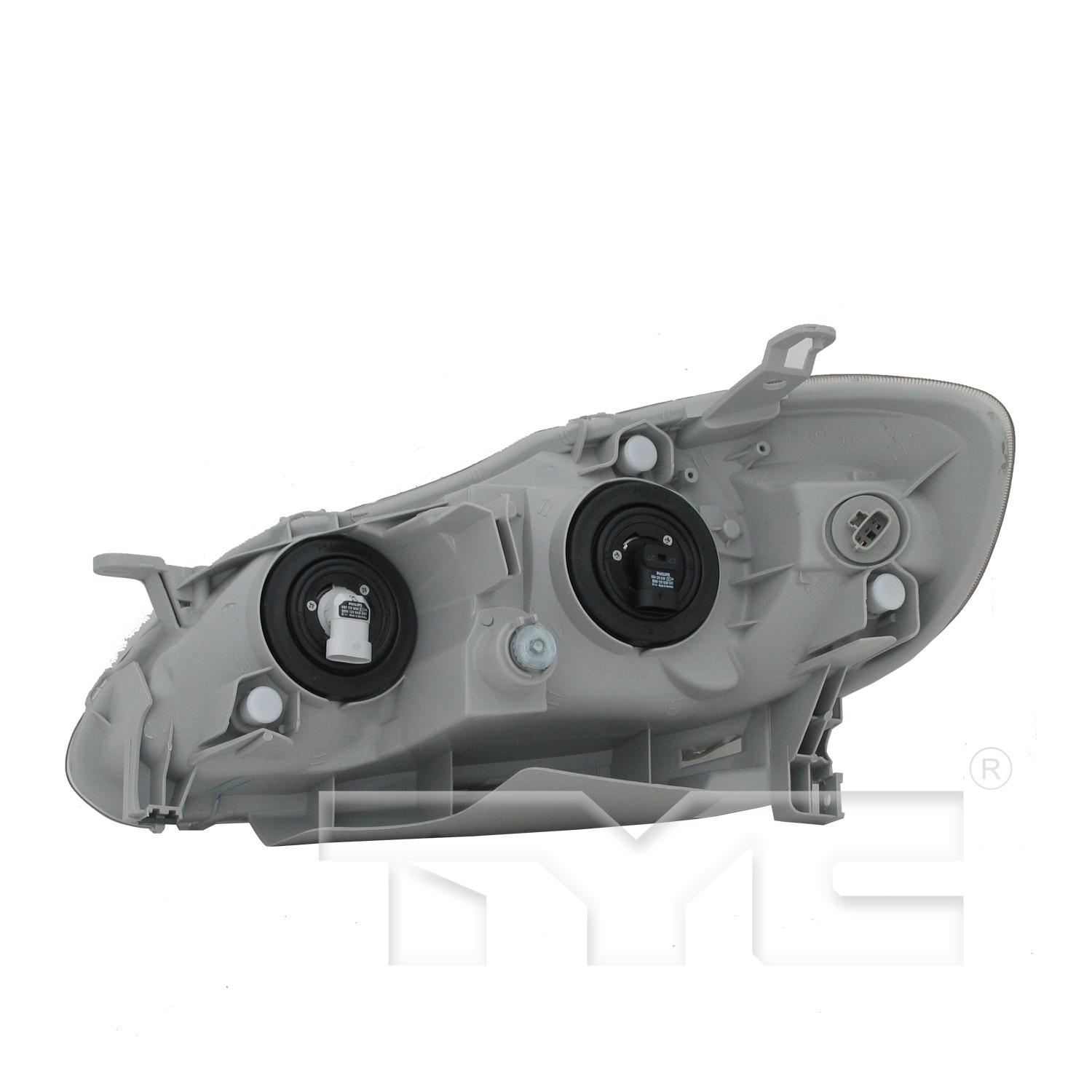 TYC 20623570 Headlight Assembly product image 4 of 8