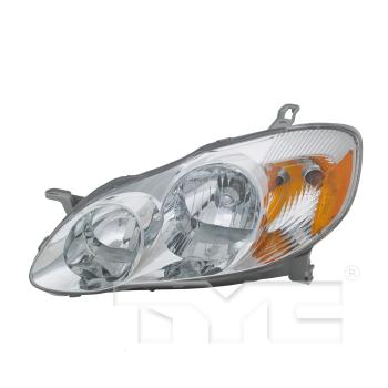 TYC 20623600 Headlight Assembly product image 1 of 6