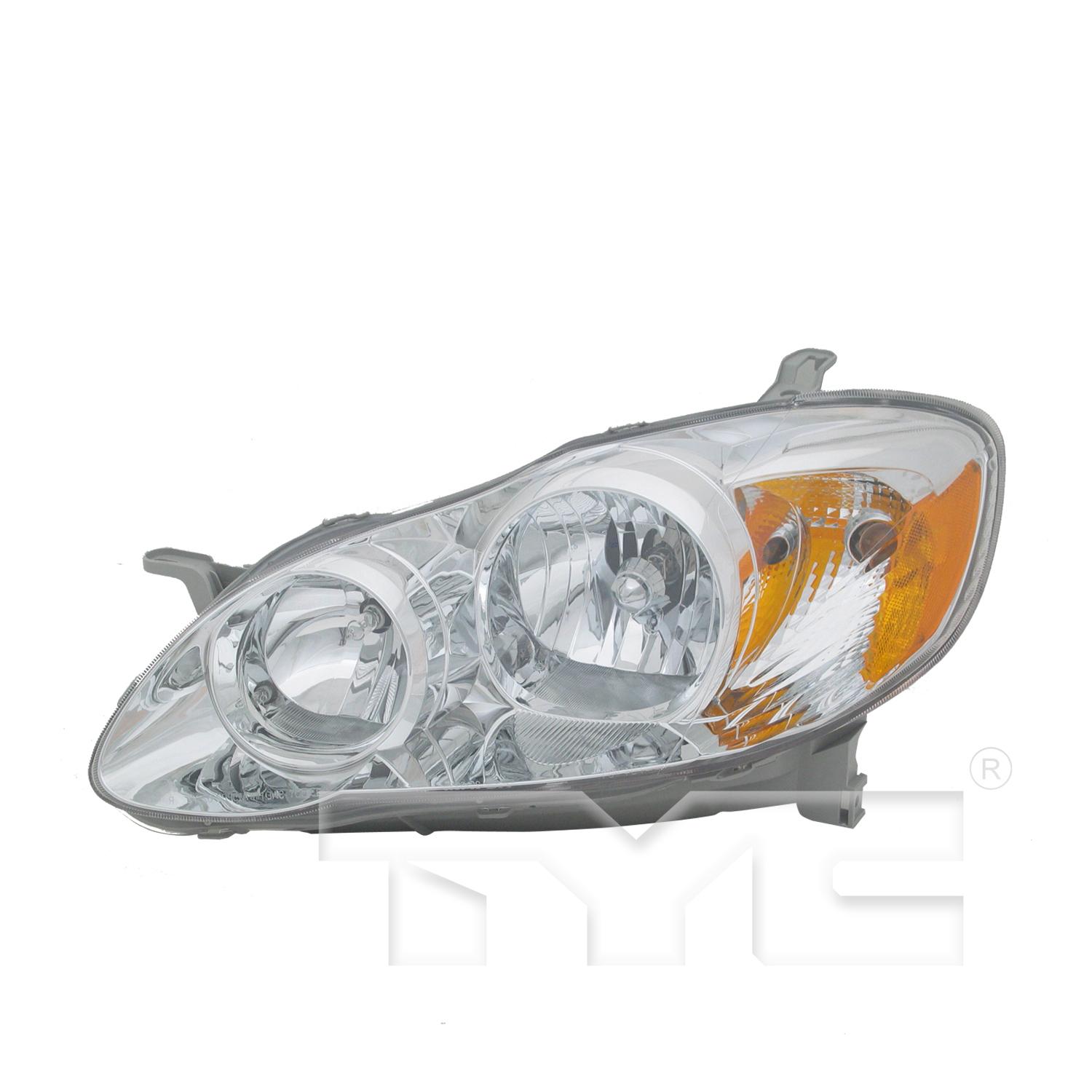 TYC 20623680 Headlight Assembly product image 3 of 8