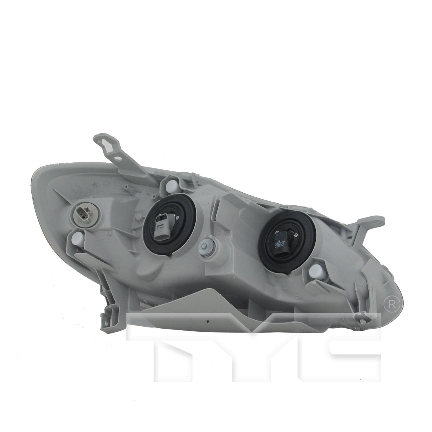 TYC 20623680 Headlight Assembly product image 4 of 8