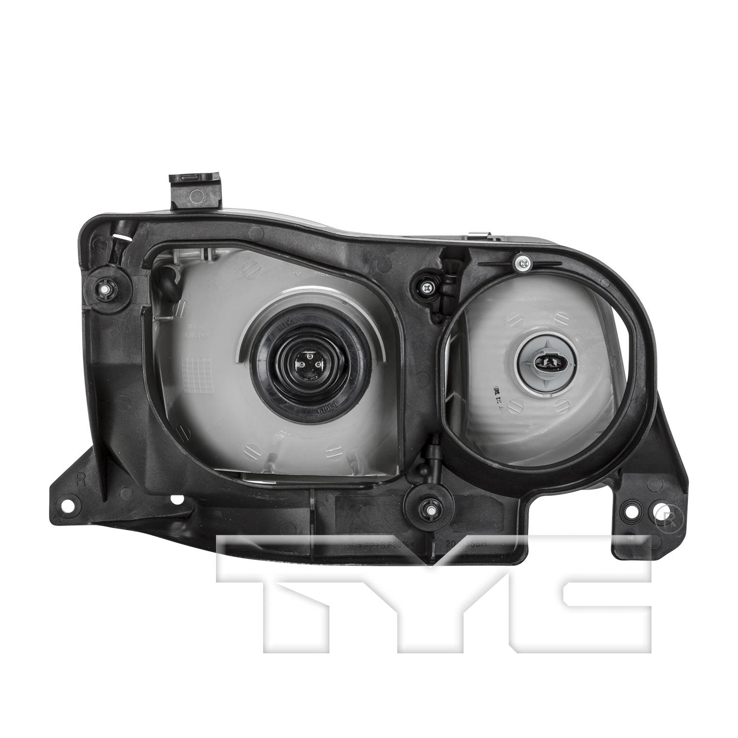 TYC 20636500 Headlight Assembly product image 2 of 6