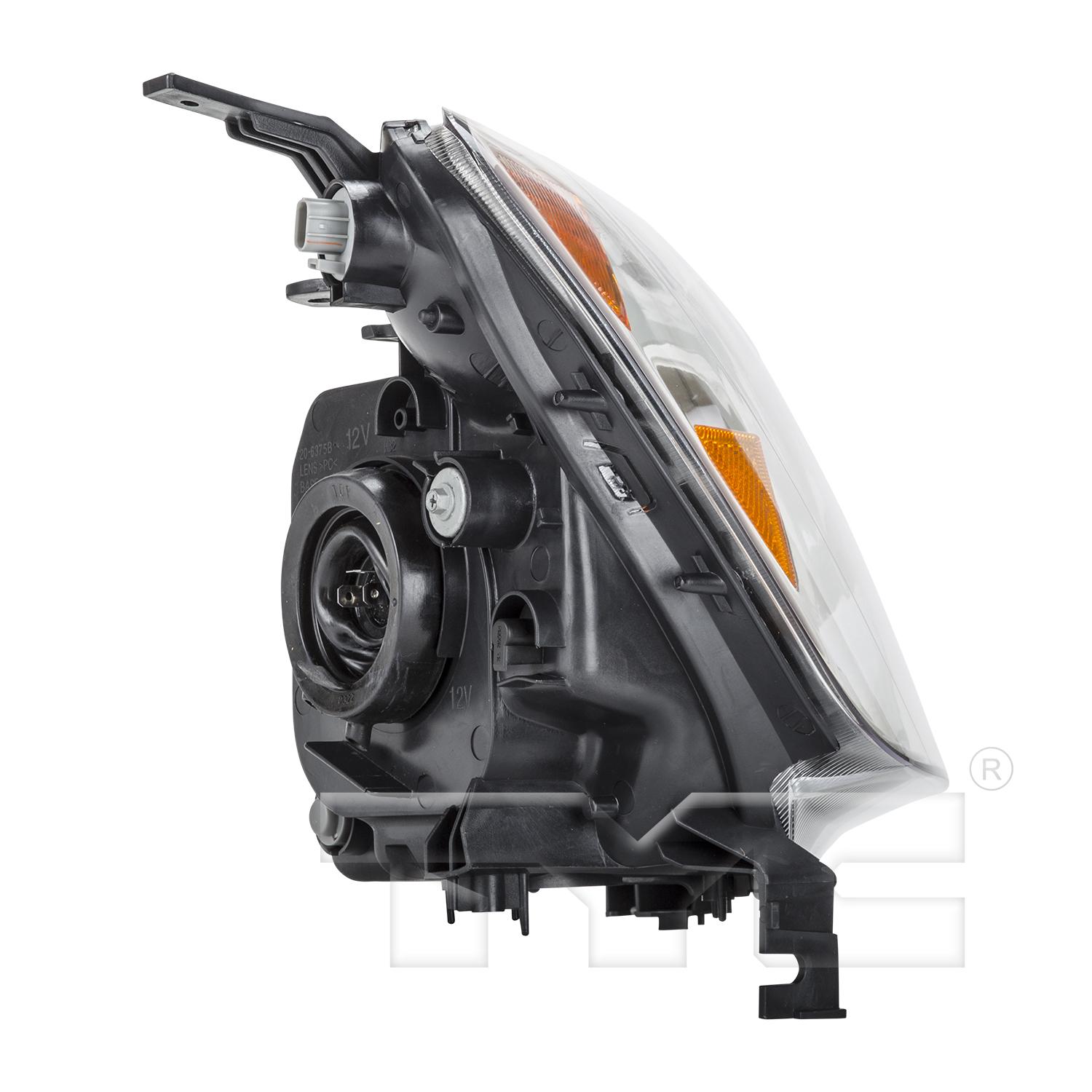 TYC 20637500 Headlight Assembly product image 3 of 6