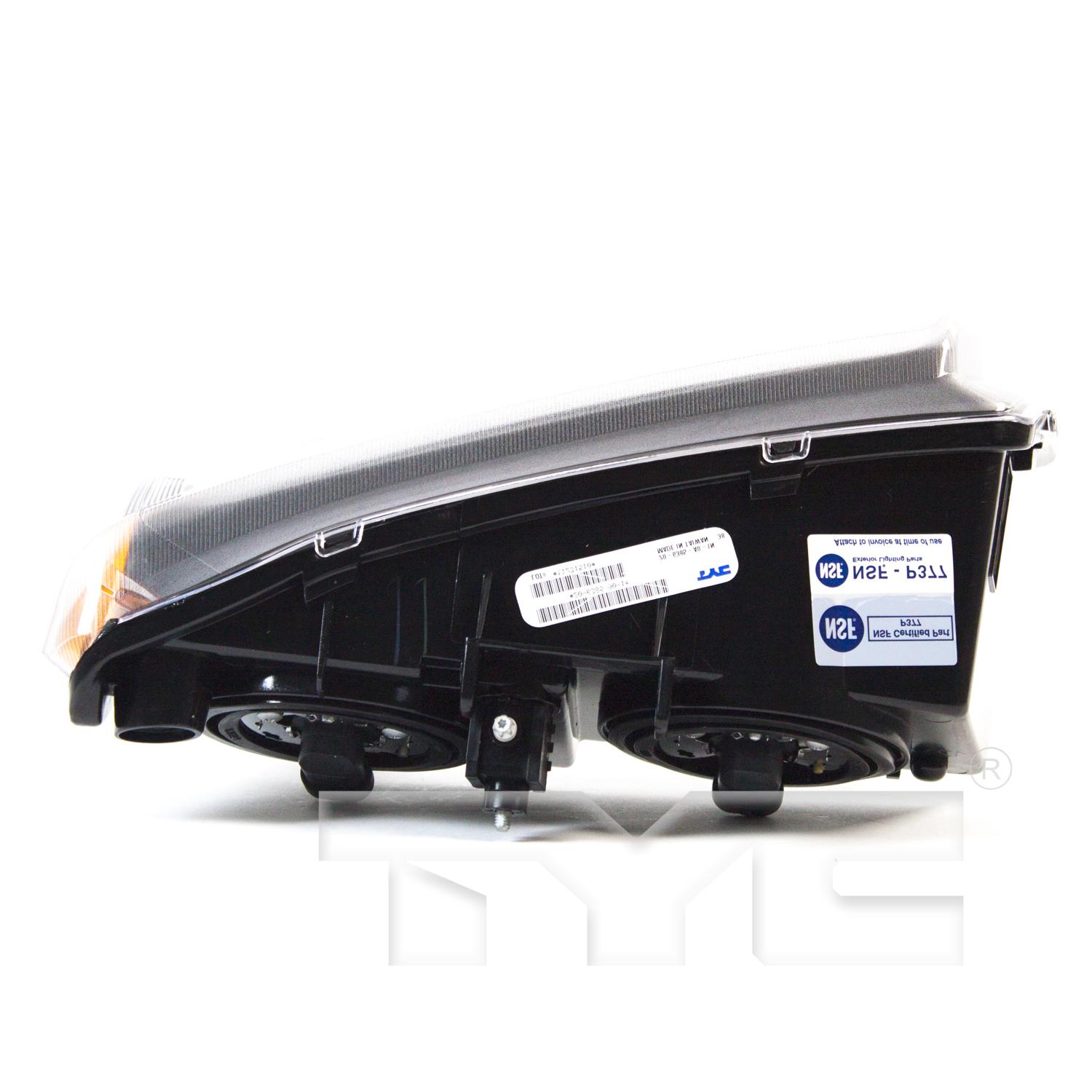 TYC 20638690 Headlight Assembly product image 7 of 8