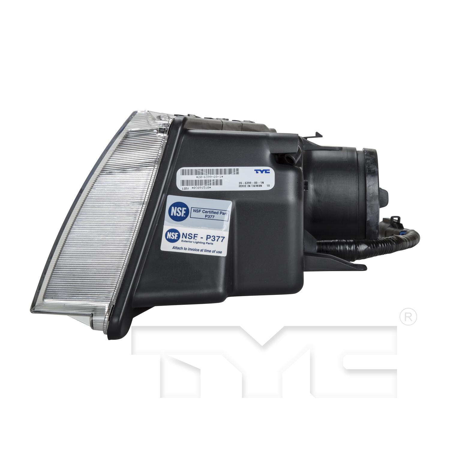TYC 20639900 - Headlight Assembly TYC 20639900 Headlight Assembly product image 4 of 6