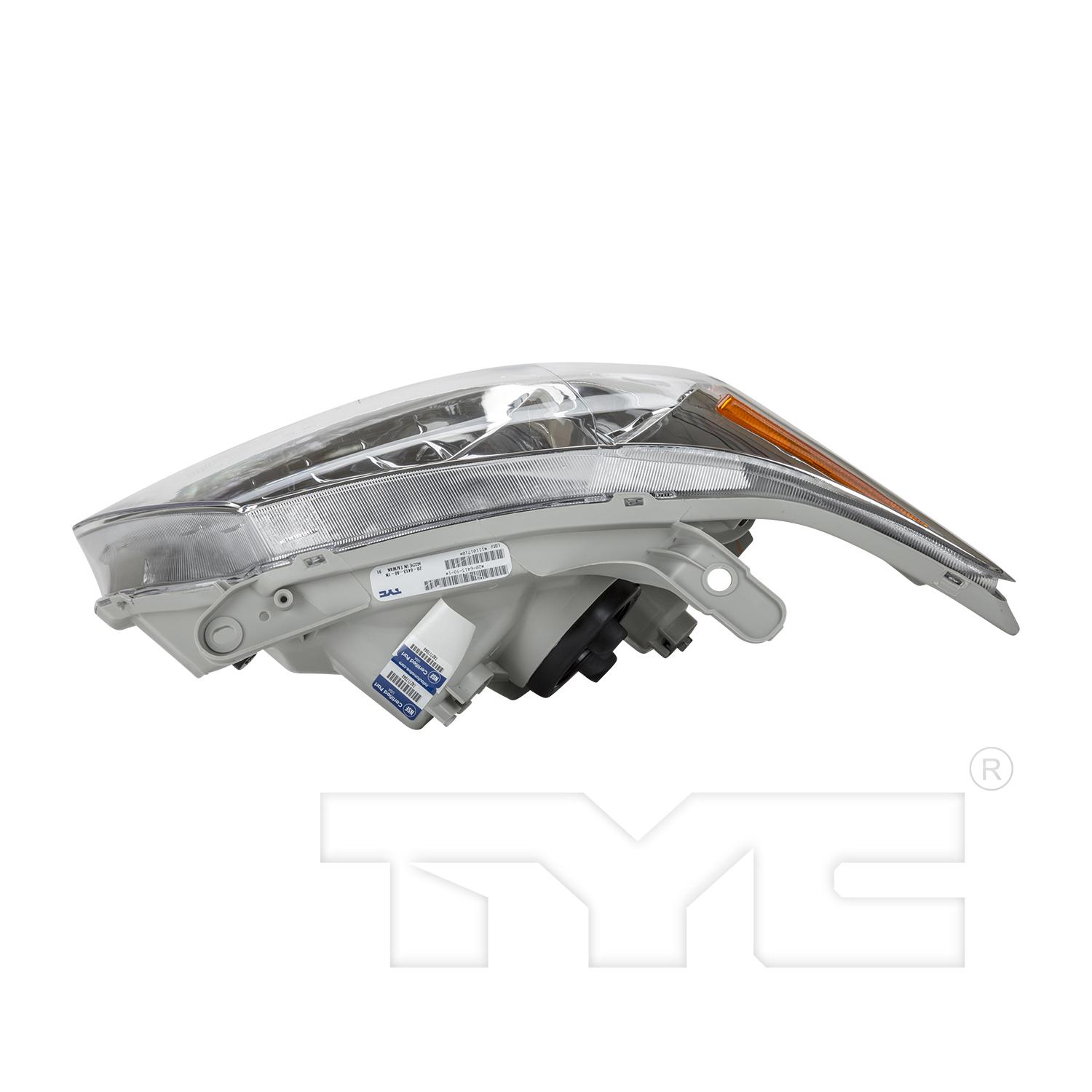TYC 20641390 Headlight Assembly product image 5 of 6