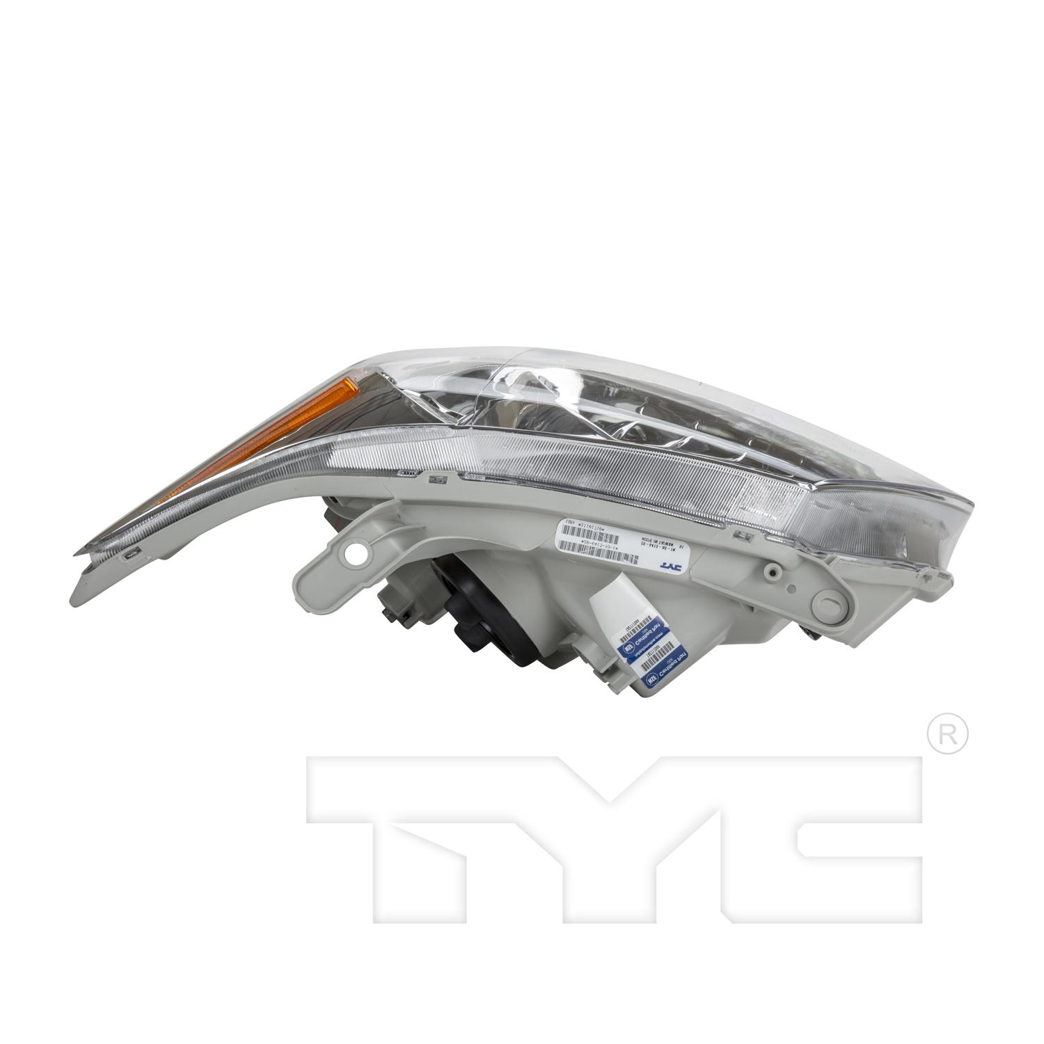 TYC 20641490 Headlight Assembly product image 5 of 6