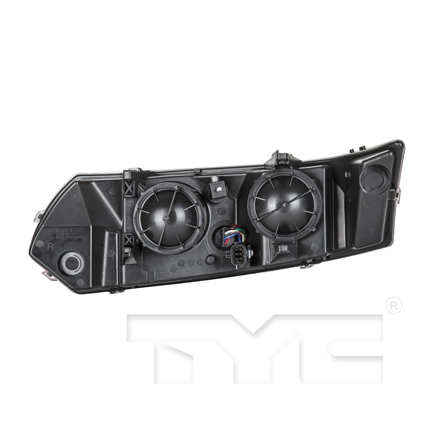 TYC 206427009 Headlight Assembly product image 2 of 6