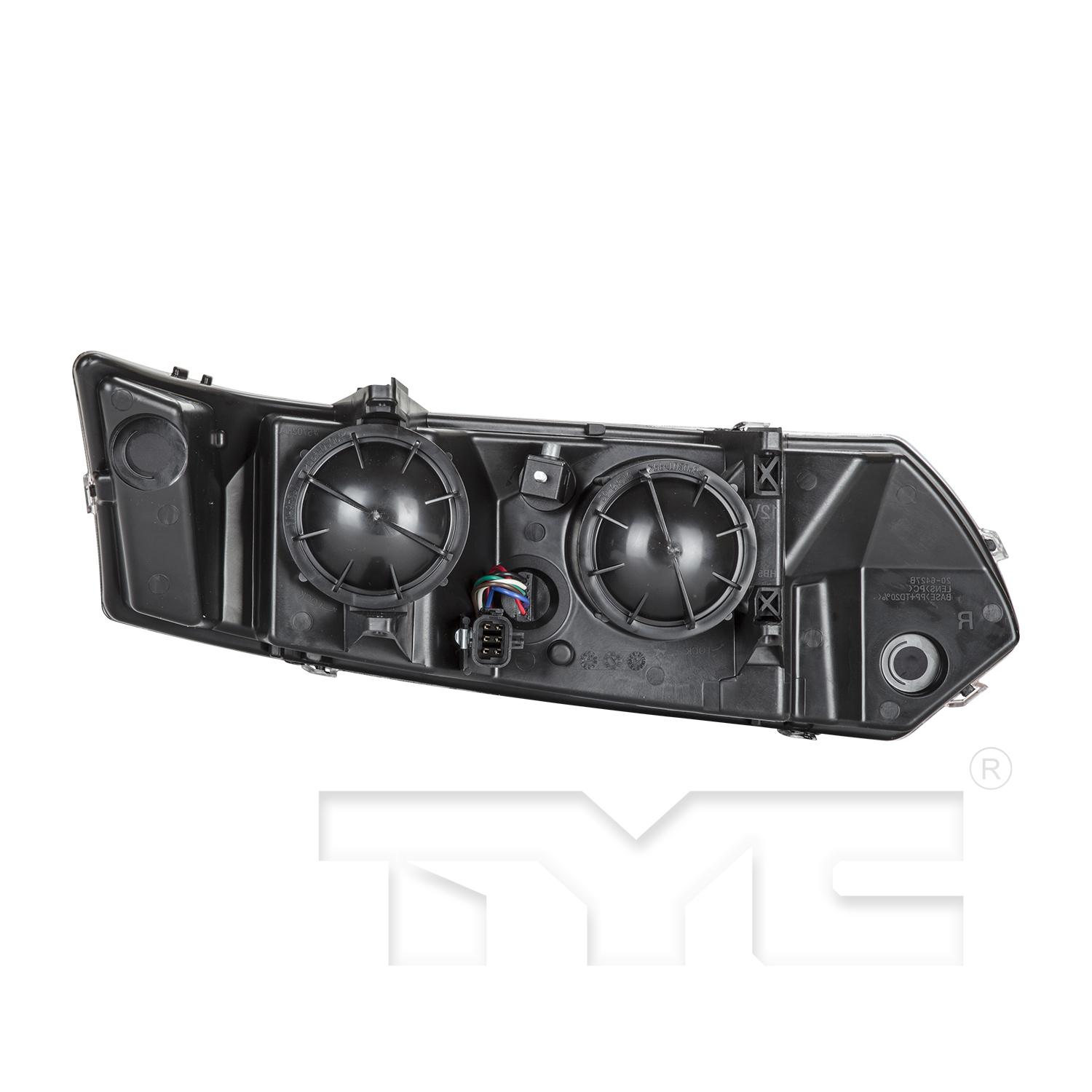 TYC 206428009 Headlight Assembly product image 2 of 6