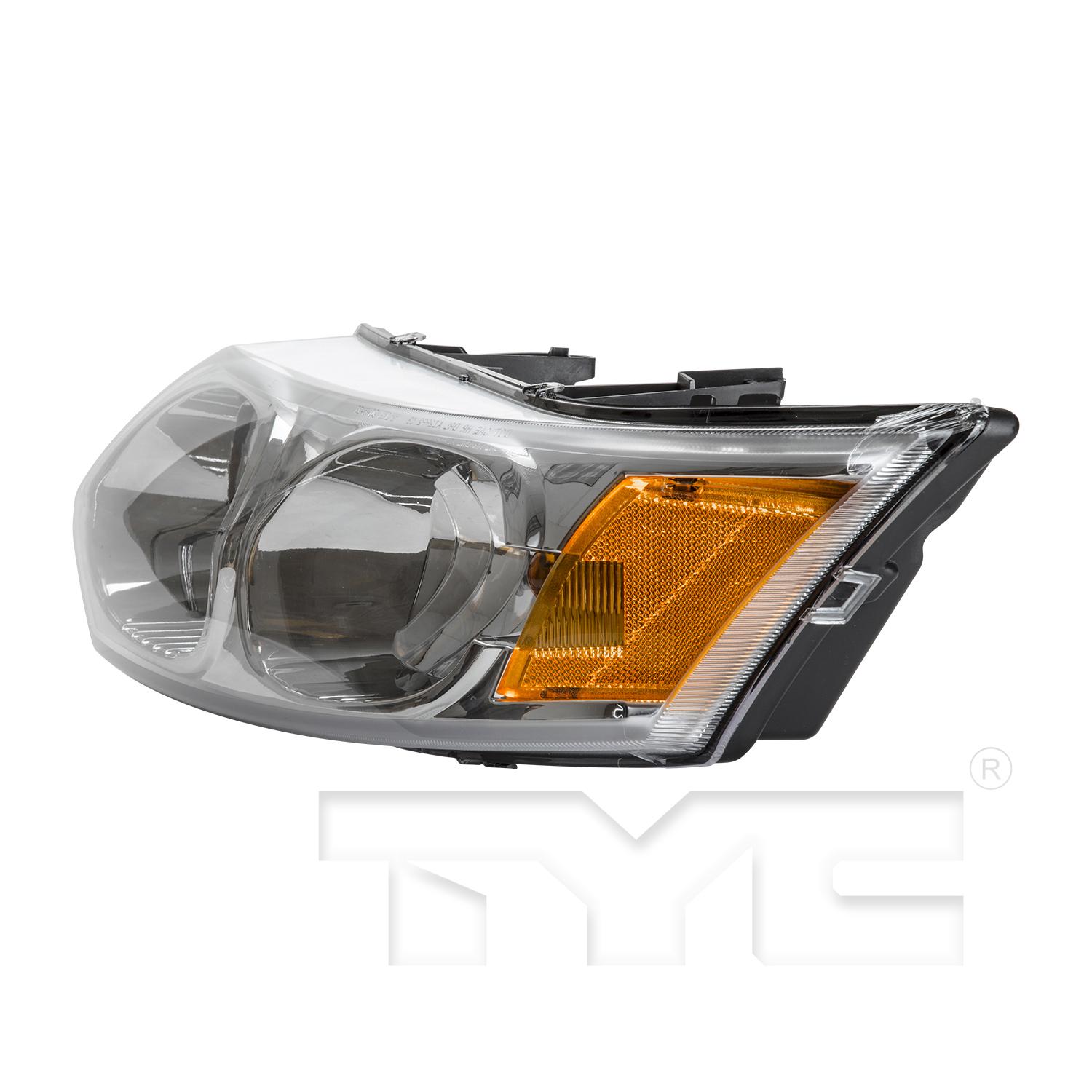 TYC 206428009 Headlight Assembly product image 3 of 6
