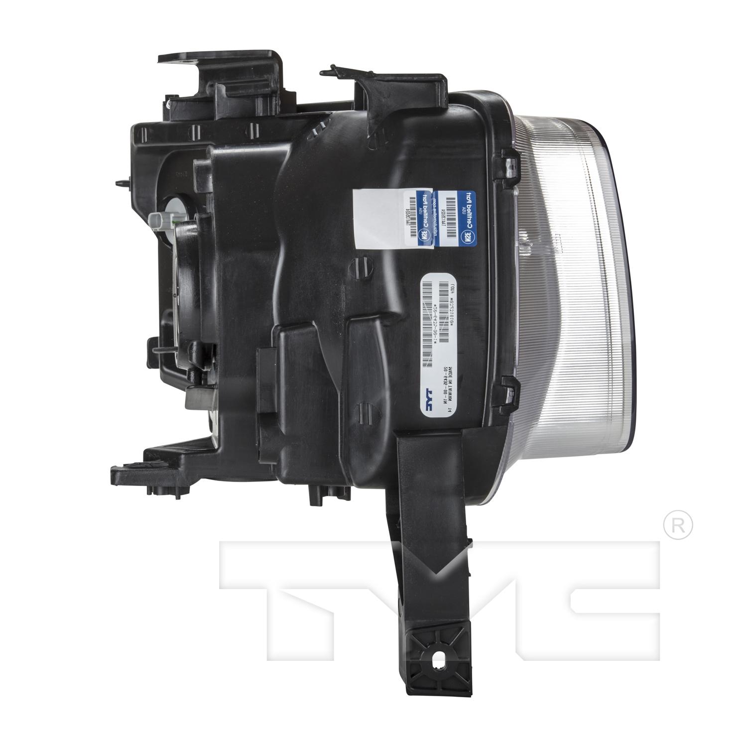 TYC 20643600 - Headlight Assembly TYC 20643600 Headlight Assembly product image 4 of 6