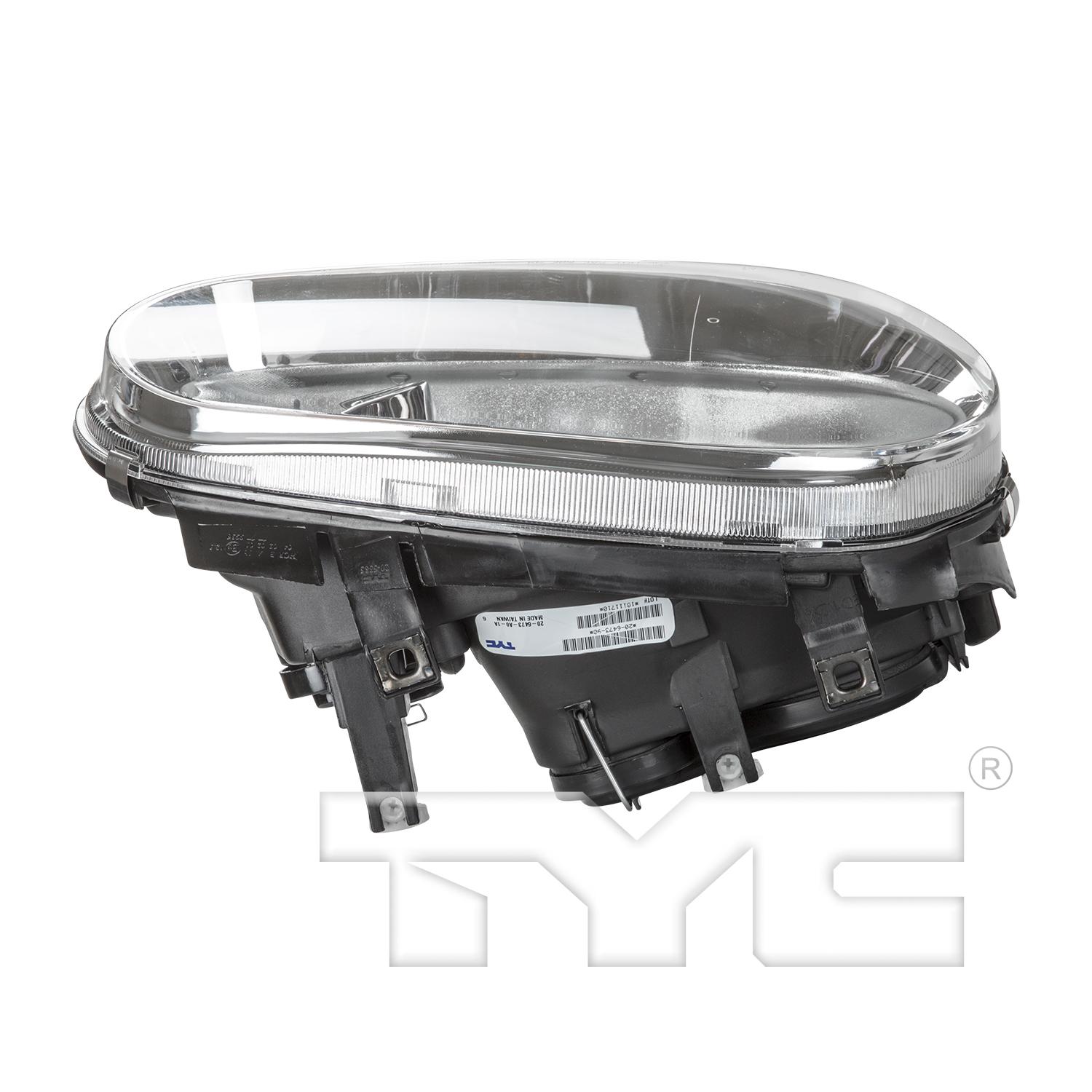 TYC 20647390 Headlight Assembly product image 5 of 6
