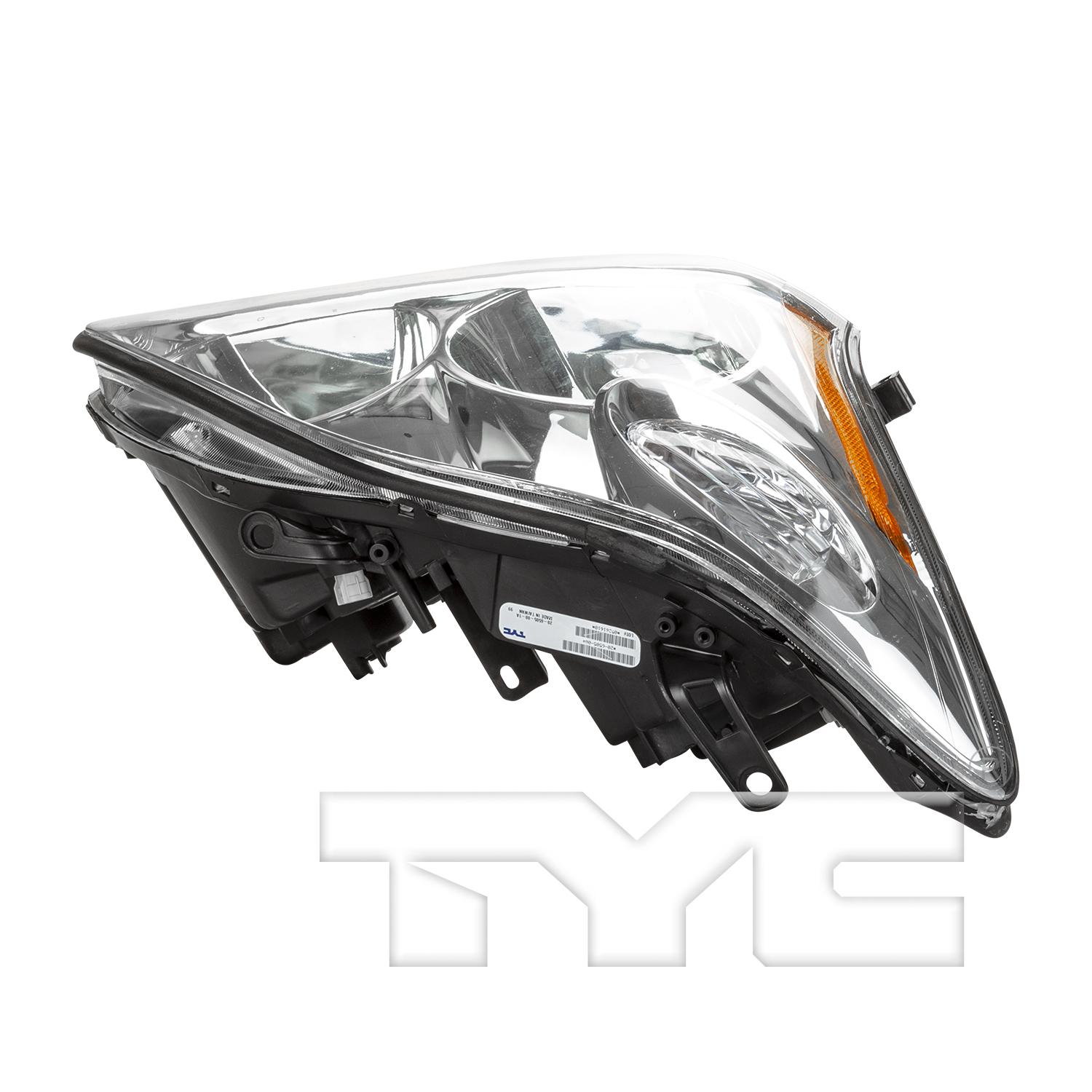 TYC 20650500 Headlight Assembly product image 5 of 6