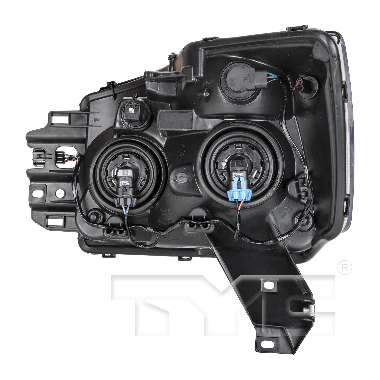 TYC 206519009 Headlight Assembly product image 2 of 6