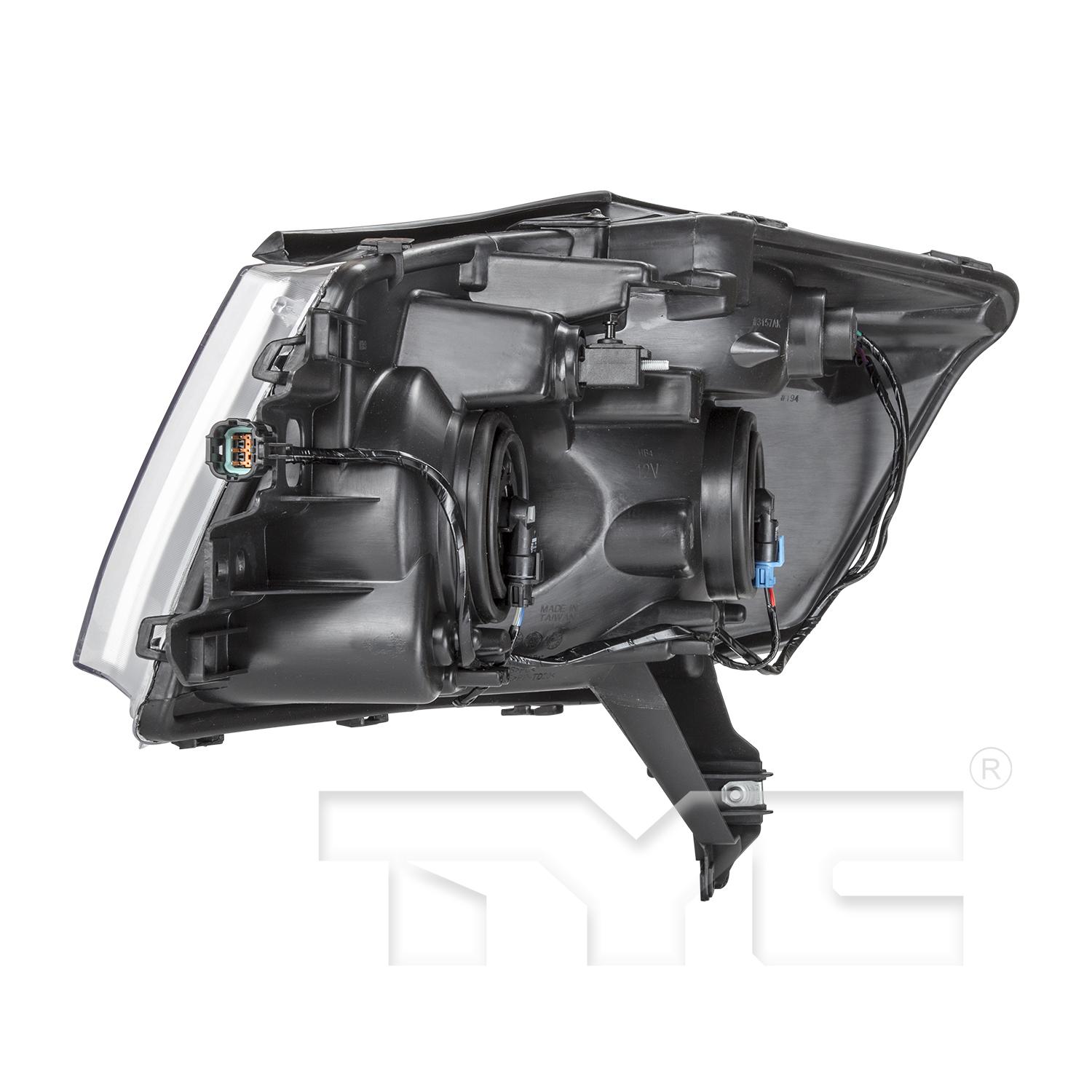 TYC 206519009 Headlight Assembly product image 4 of 6