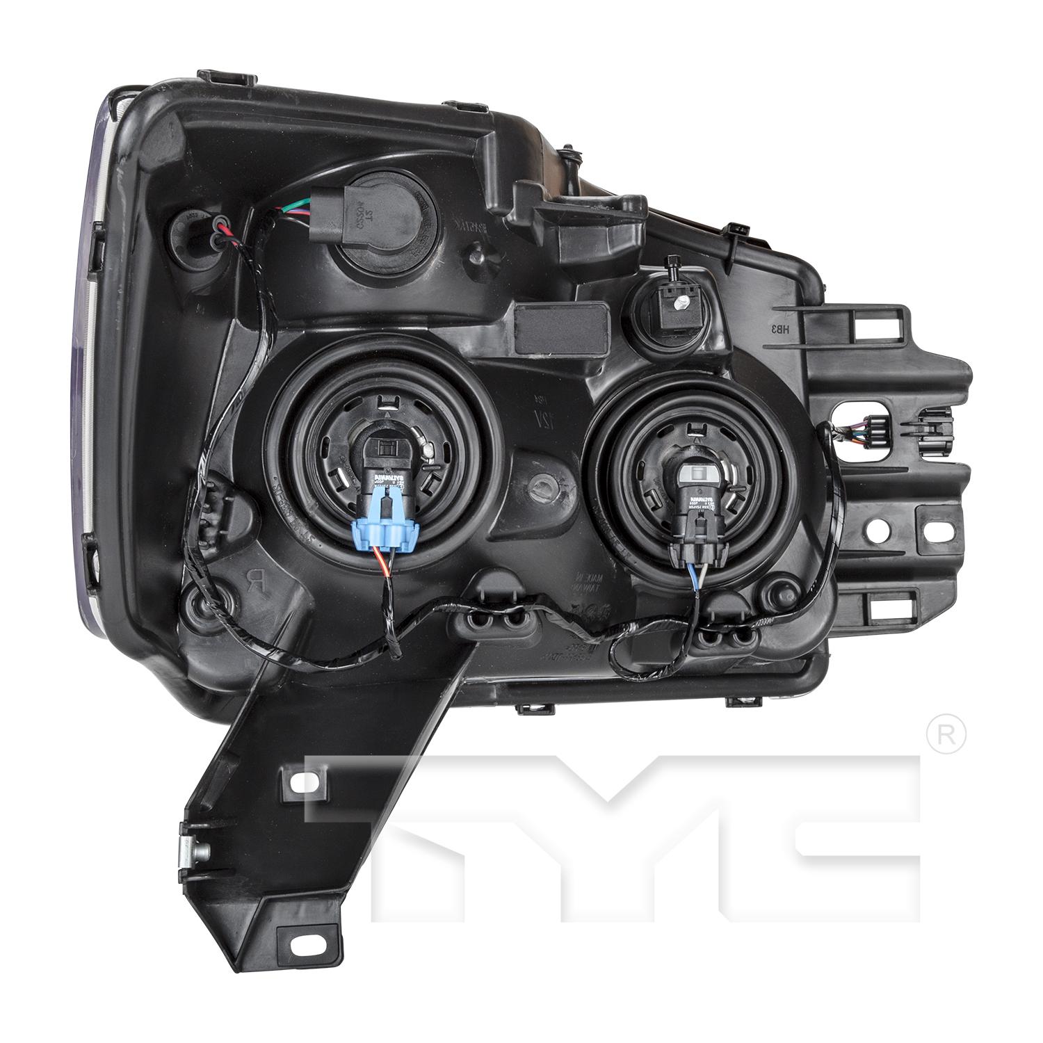 TYC 206520009 Headlight Assembly product image 2 of 6