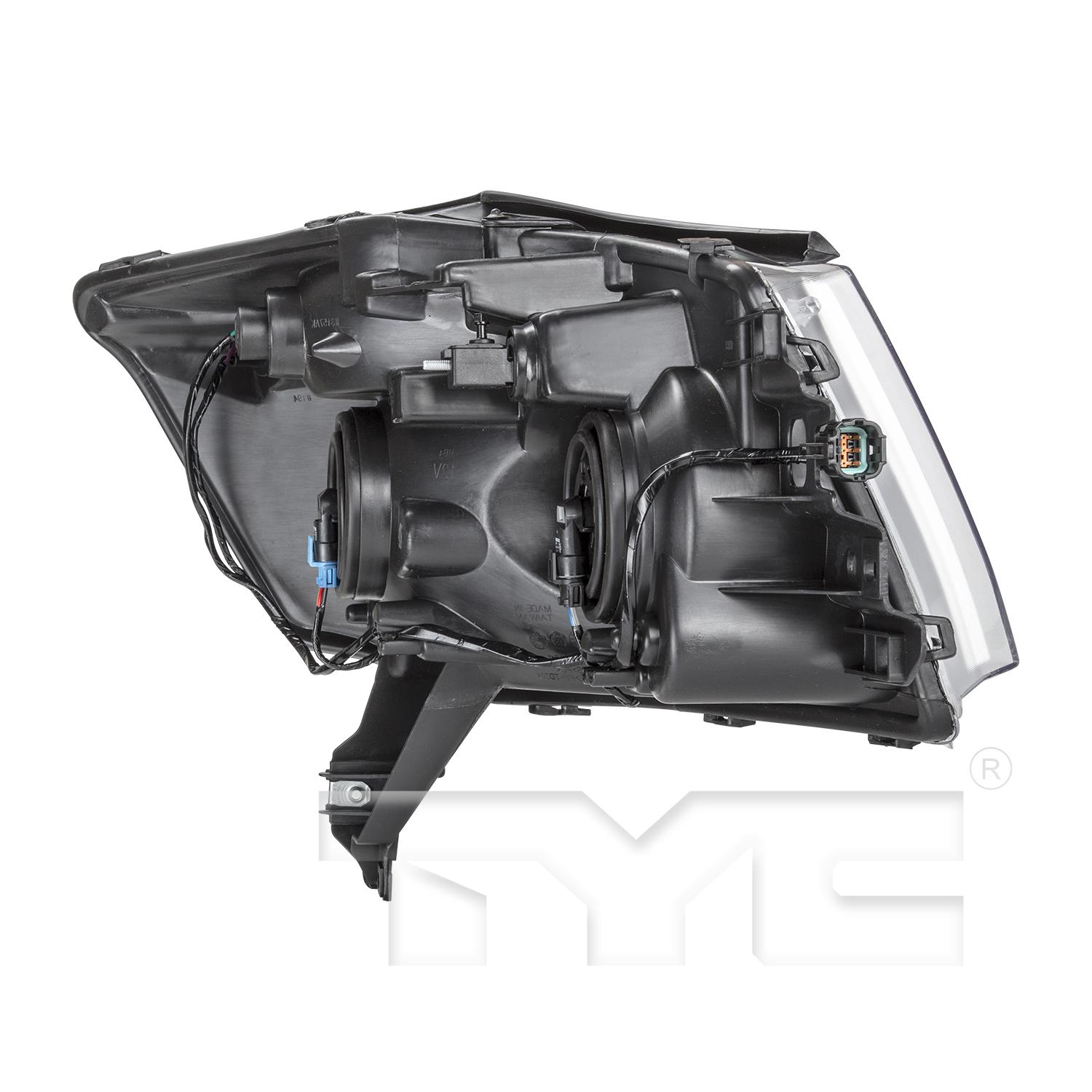 TYC 206520009 Headlight Assembly product image 4 of 6
